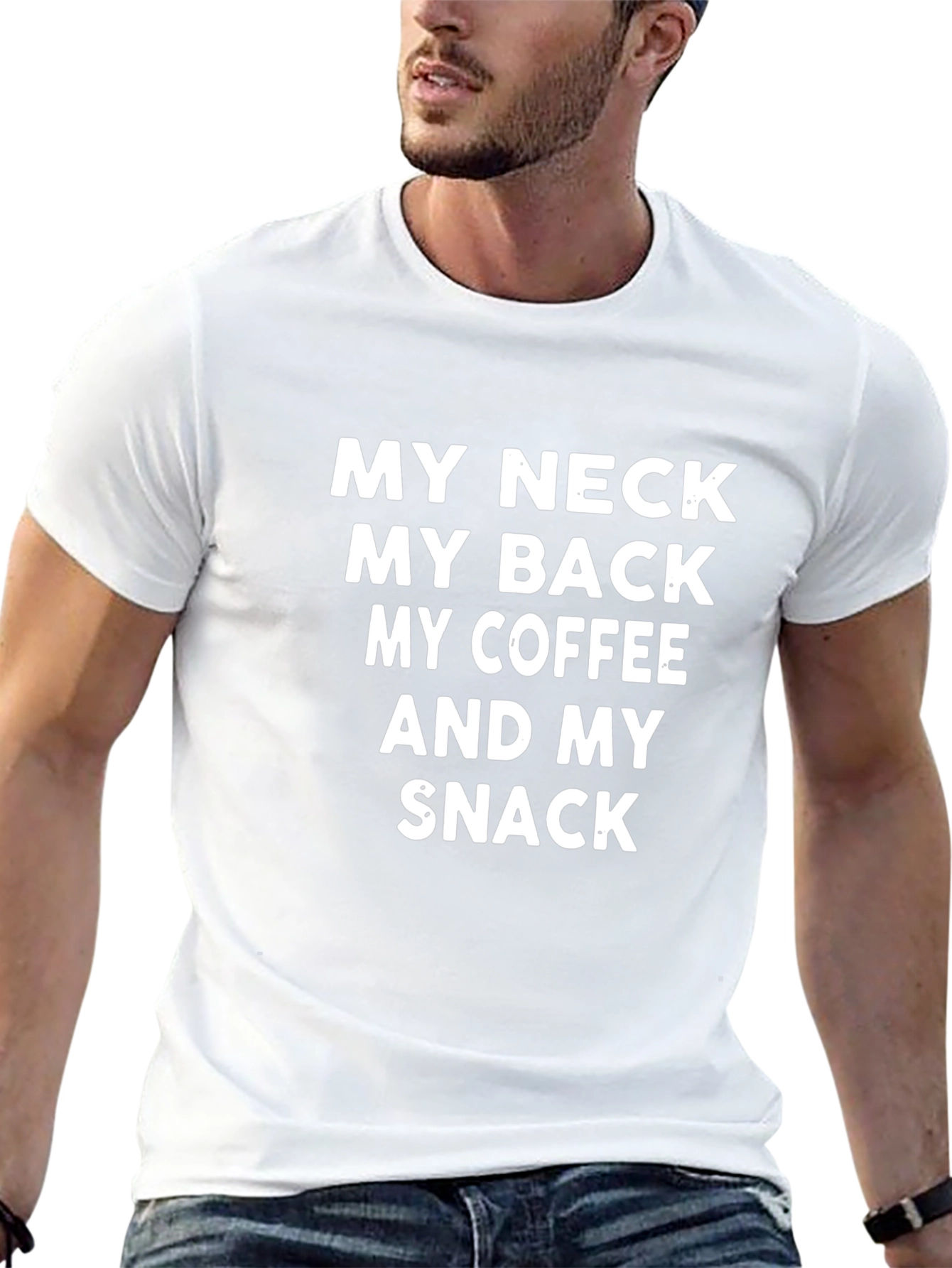 My Neck My Back Coffee Snack Funny T-Shirt