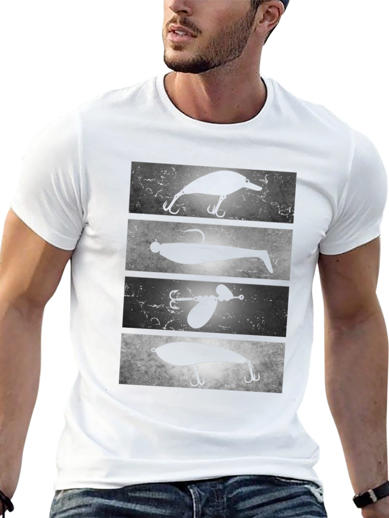 Fishing Lure Graphic Tee - Anglers Style