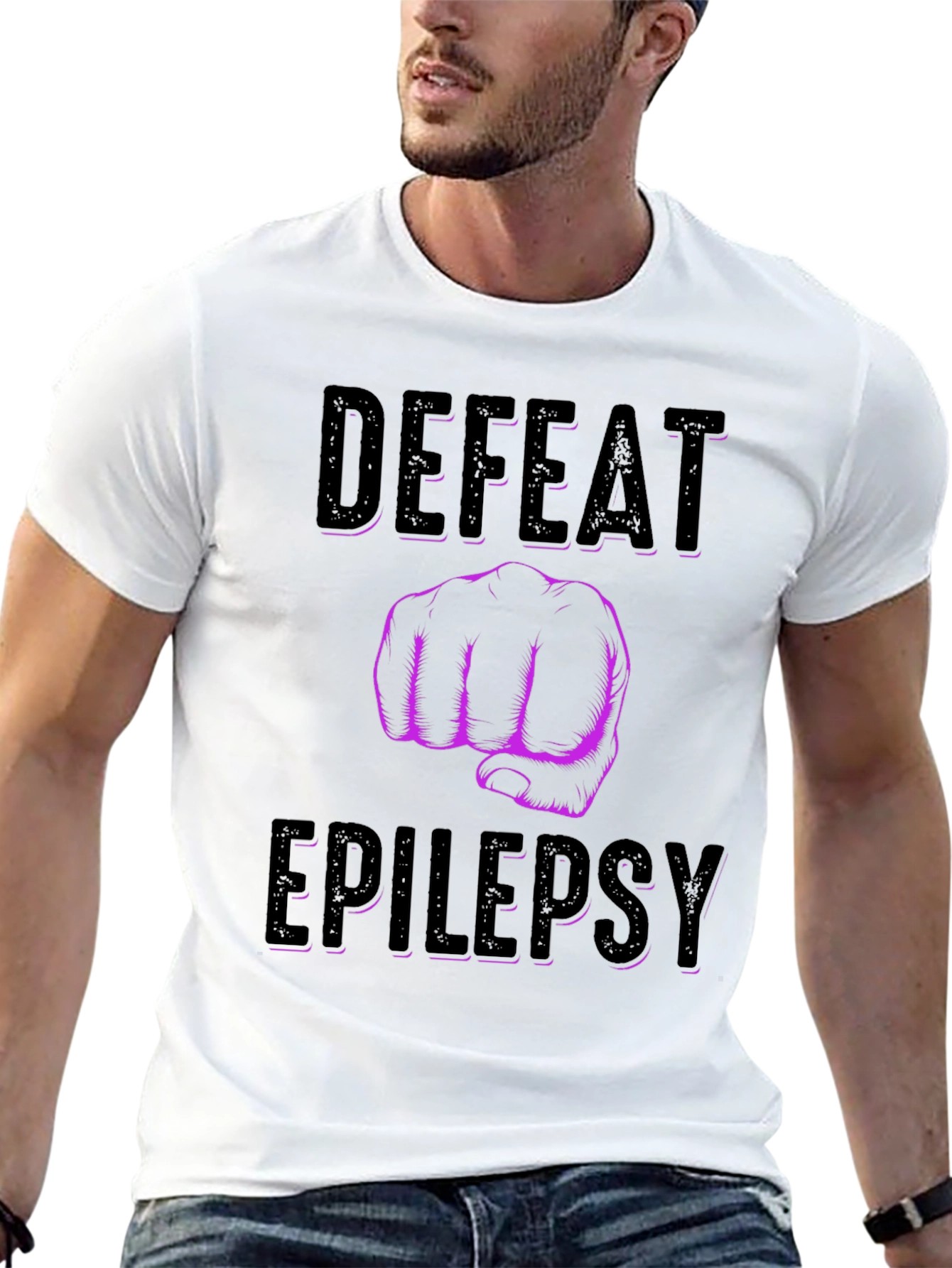 Defeat Epilepsy T-Shirt: Awareness Tee