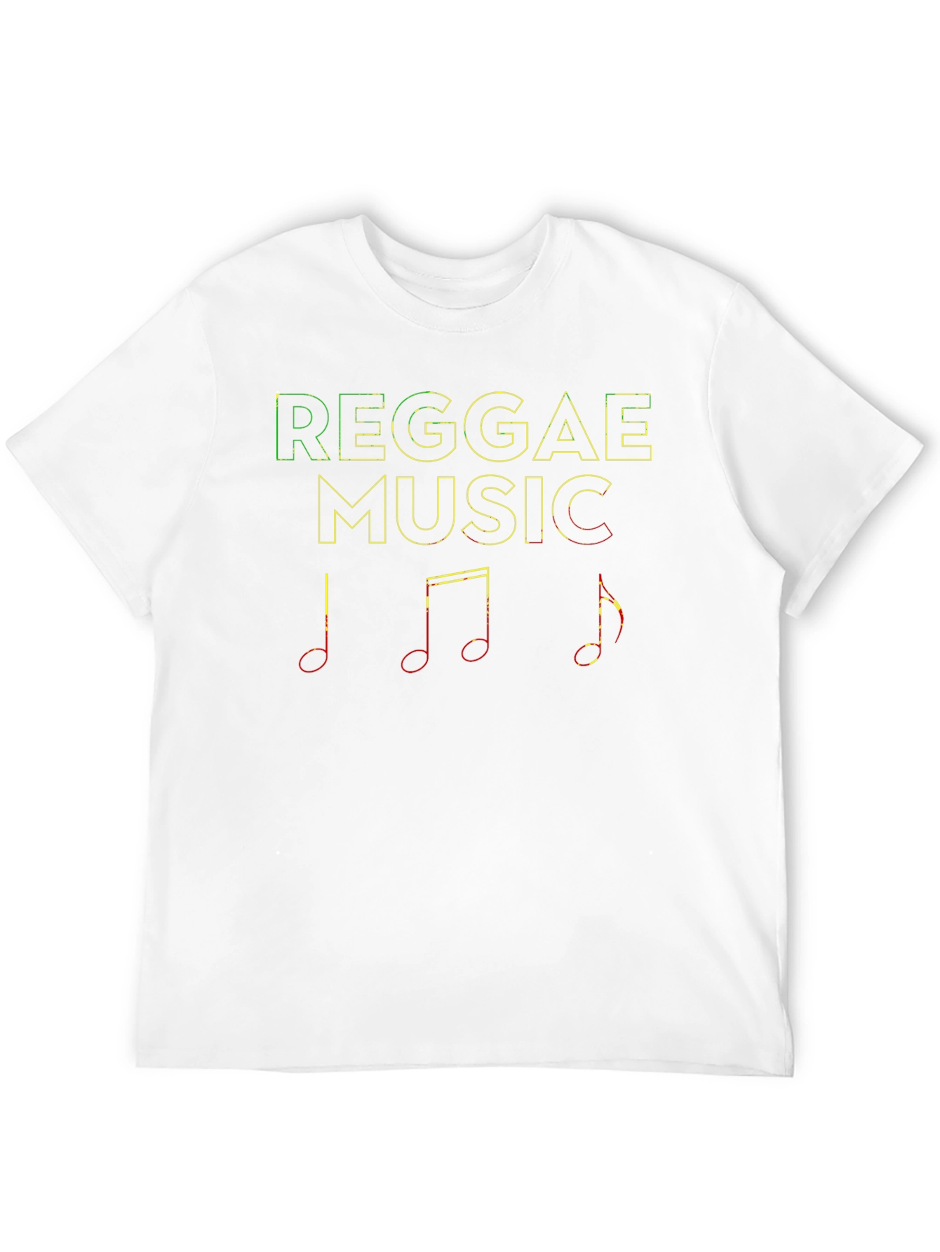 Reggae Music T-Shirt - Musical Note Design