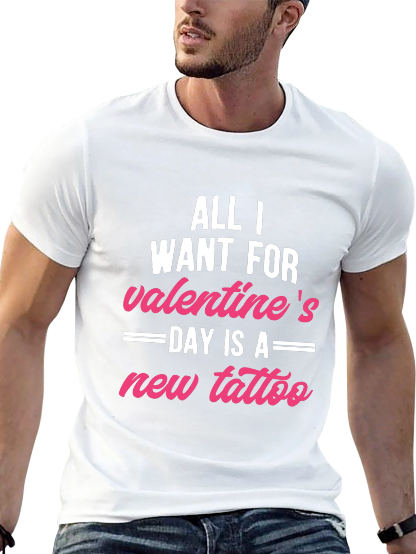 Valentines Day Tattoo T-Shirt: Gift for Tattoo Lovers