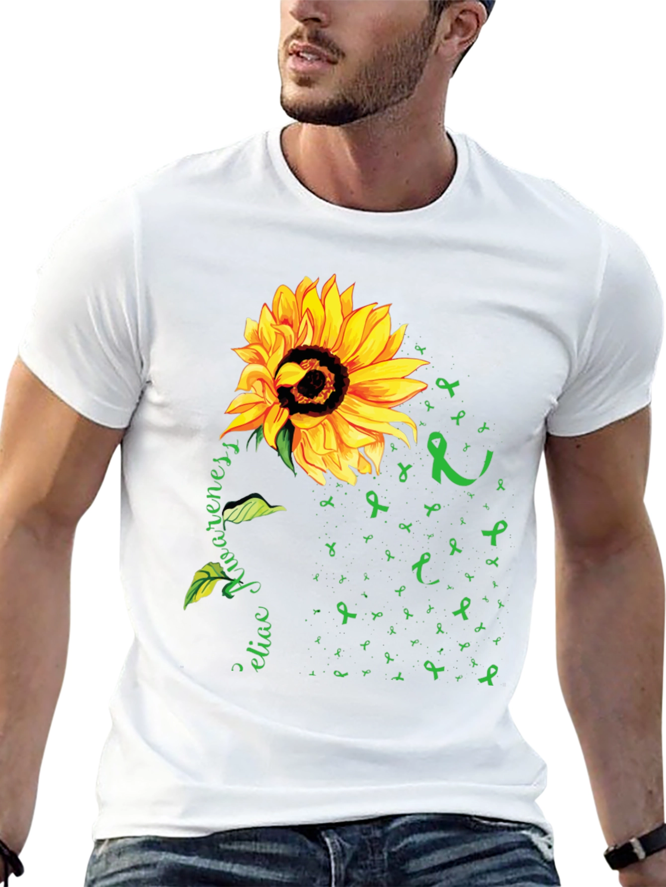 Celiac Awareness Sunflower T-Shirt