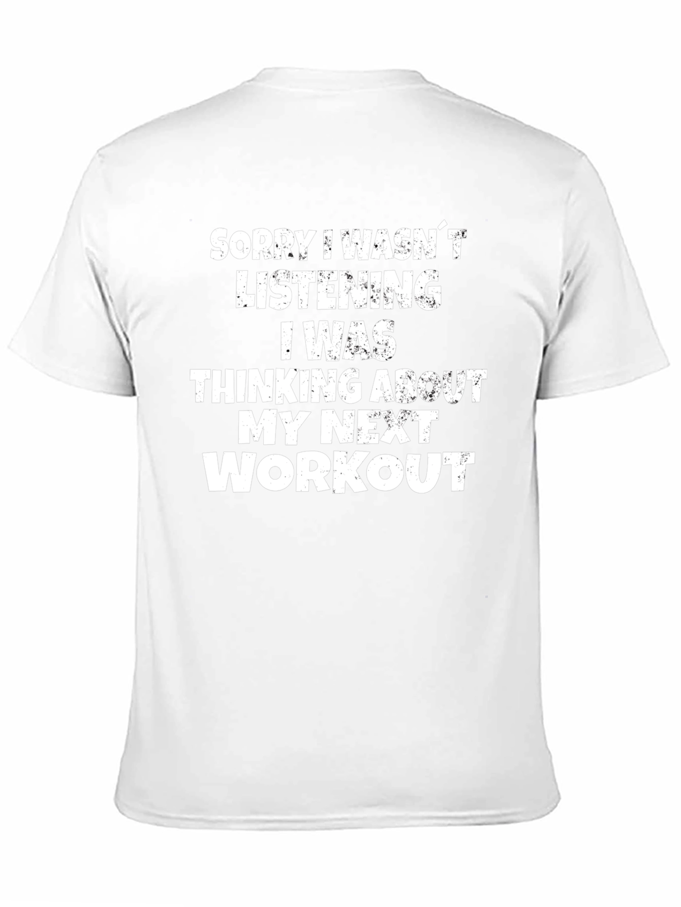 Funny Workout T-Shirt: Gym Motivation Tee