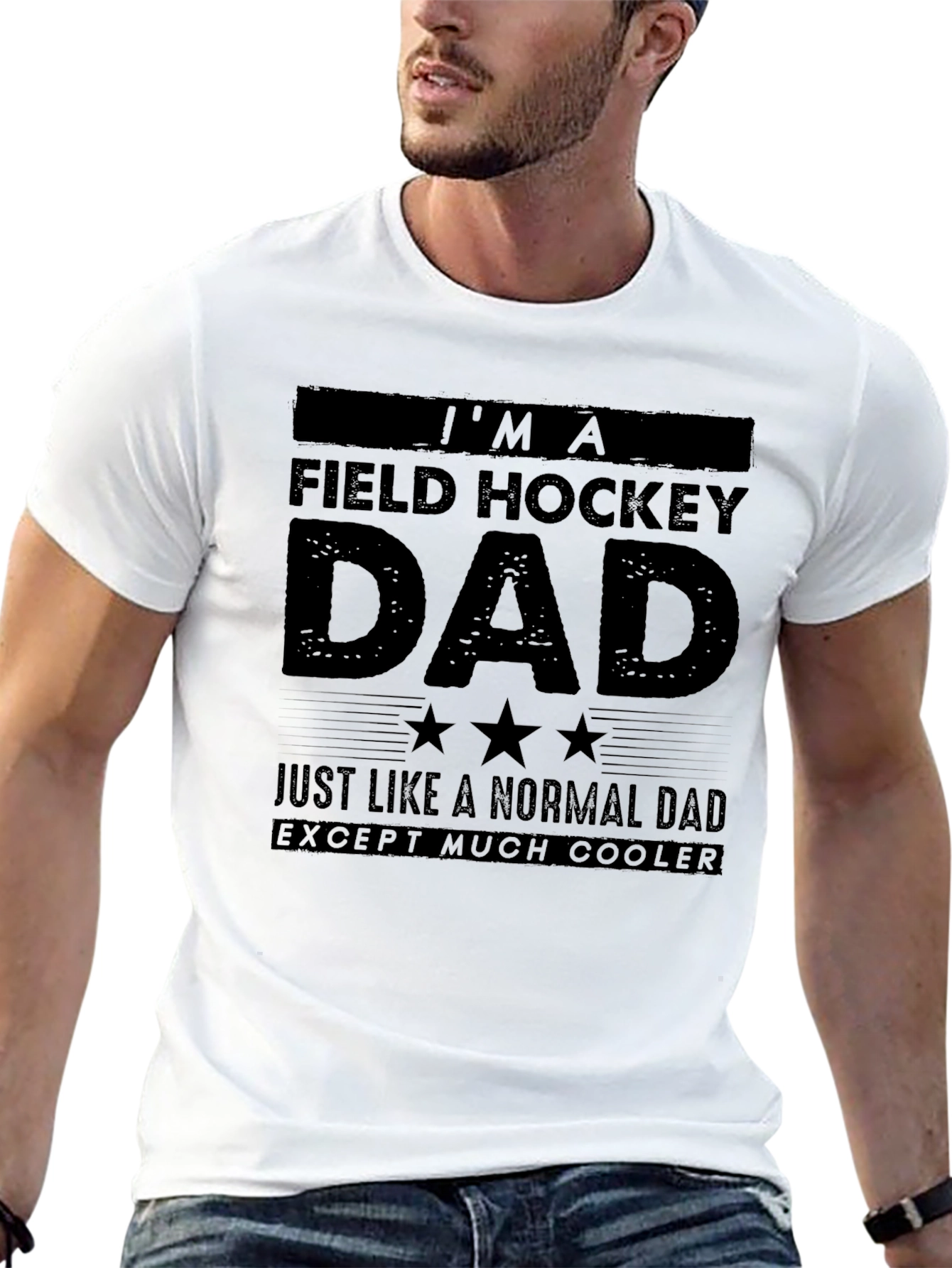 Field Hockey Dad T-Shirt - Cooler Than Normal