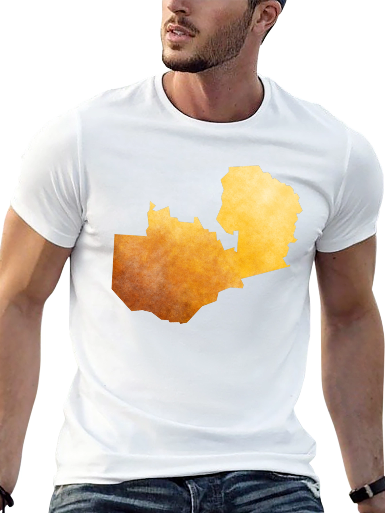 Zambia Map T-Shirt - Unique African Country Design