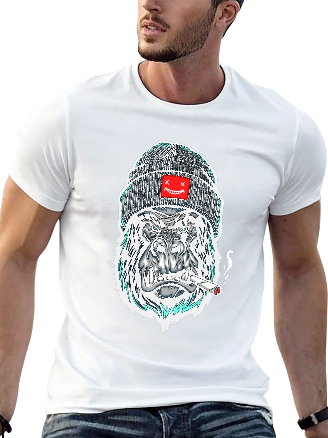 Cool Gorilla Graphic Tee