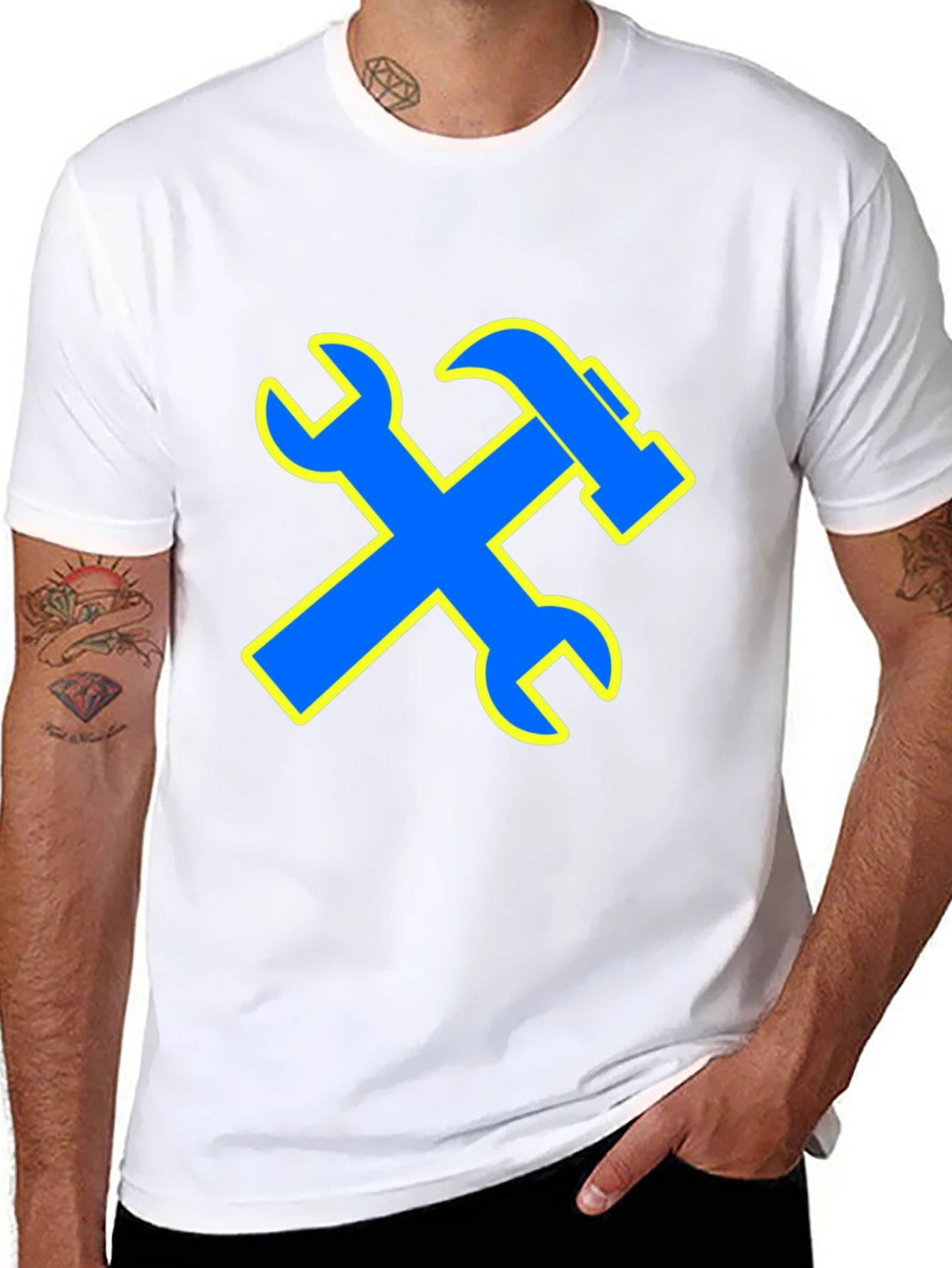 Tools Graphic Black T-Shirt