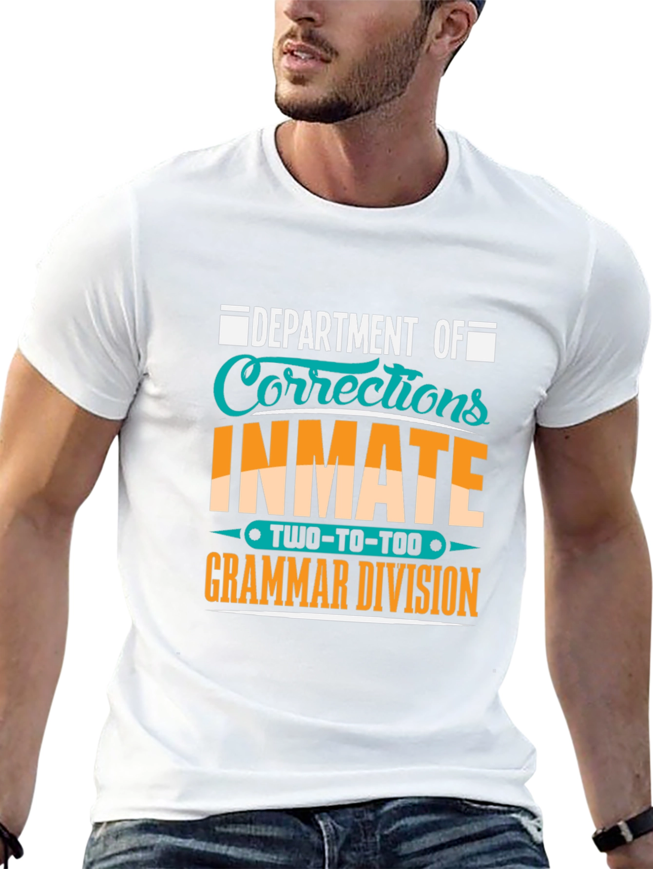 Corrections Inmate Grammar Division T-Shirt