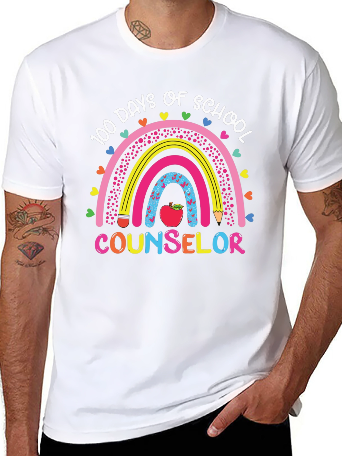 100 Days of School Counselor T-Shirt