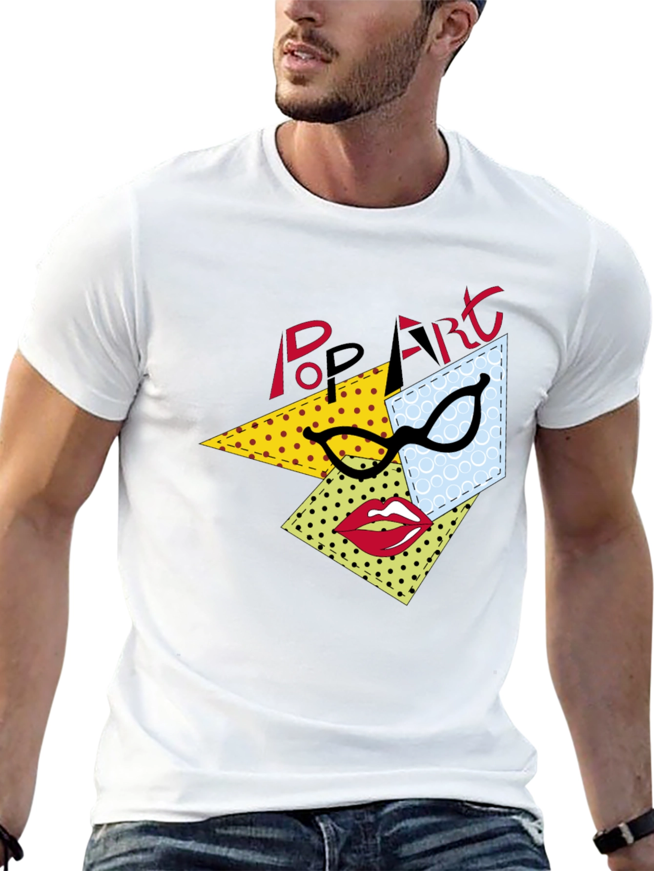 Pop Art Graphic T-Shirt - Stylish Design