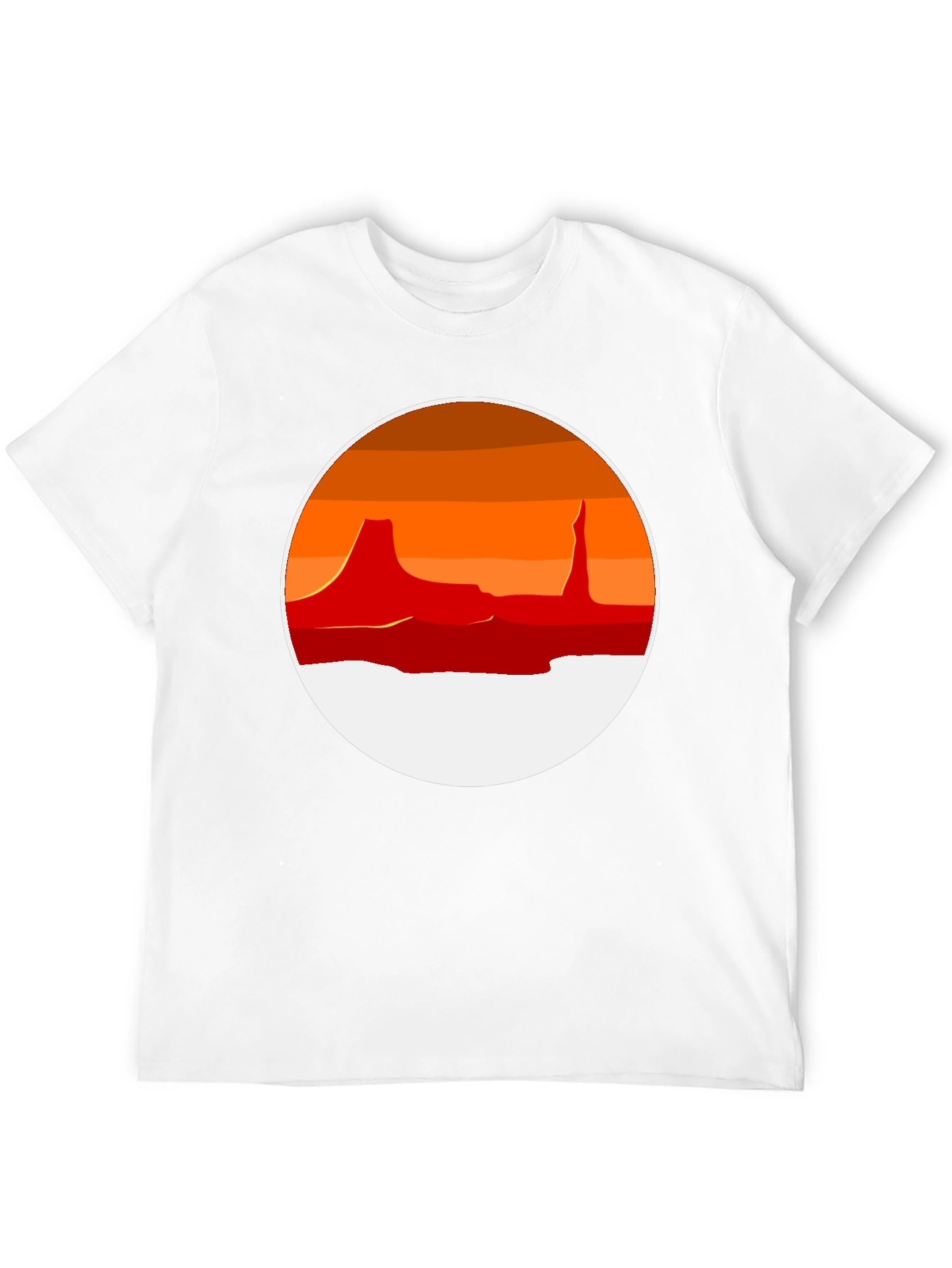Desert Sunset Graphic T-Shirt