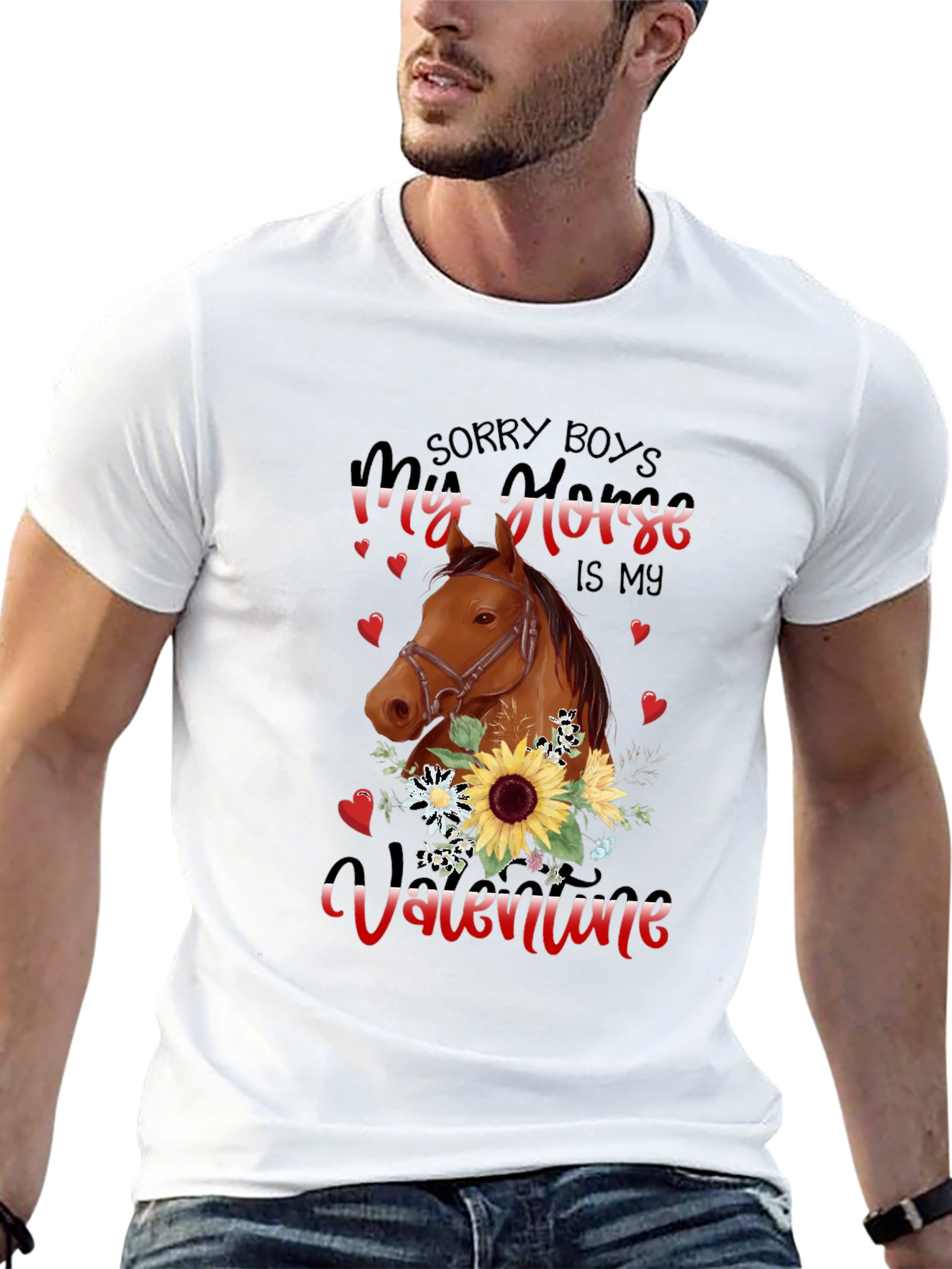 My Horse is My Valentine Graphic Tee