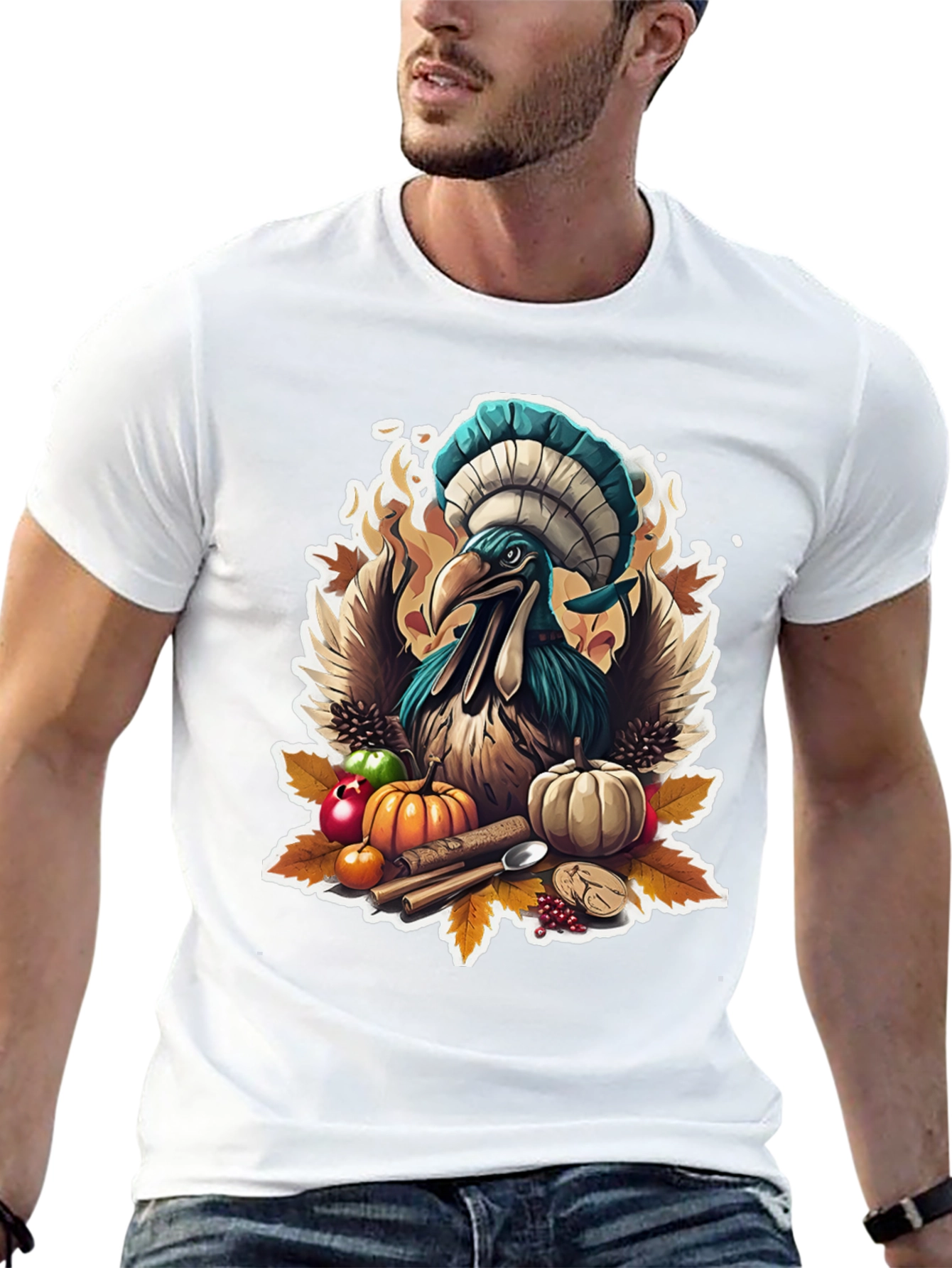 Thanksgiving Turkey Graphic Tee