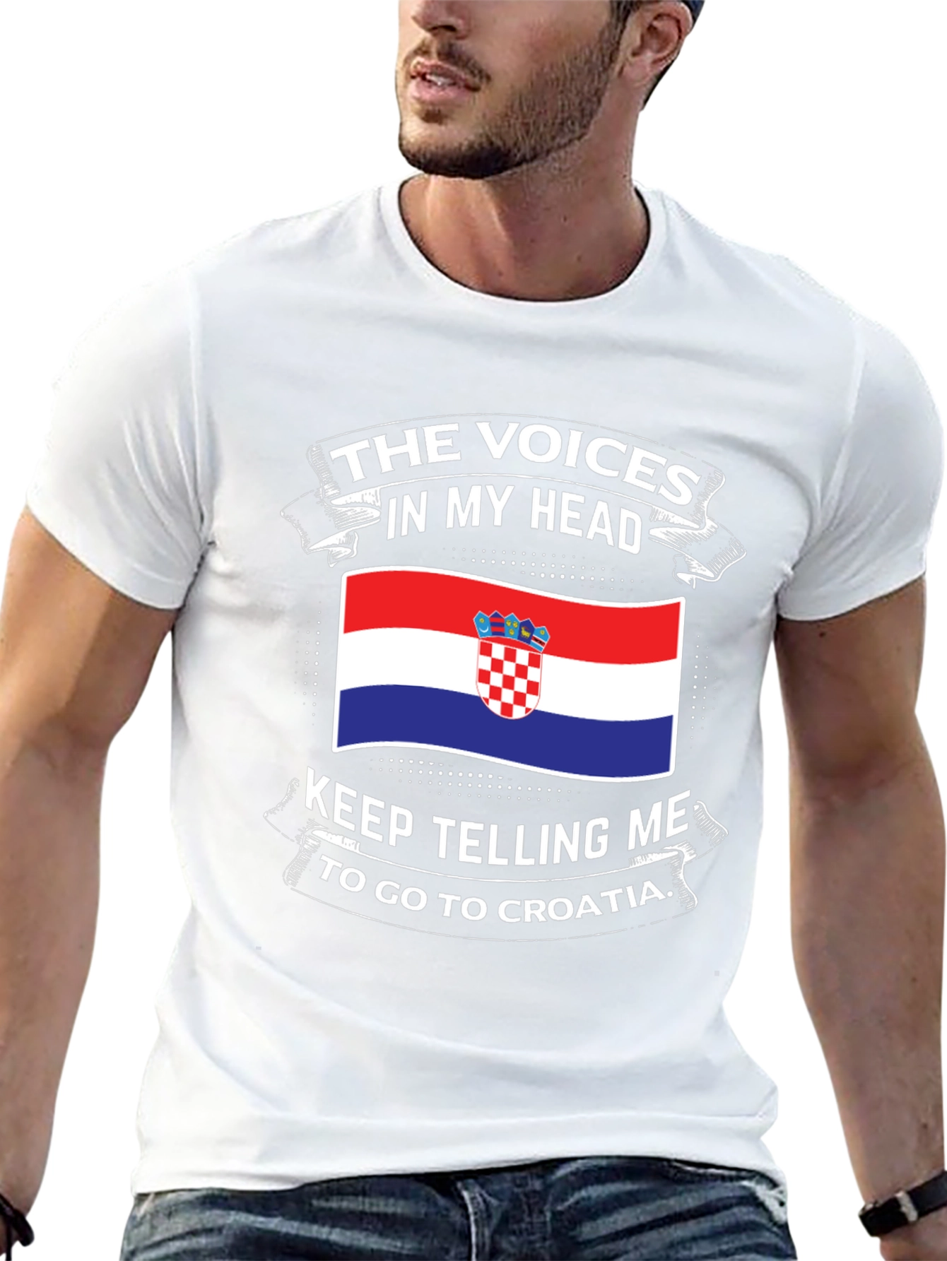 Croatia T-Shirt - Voices in My Head Croatia Trip