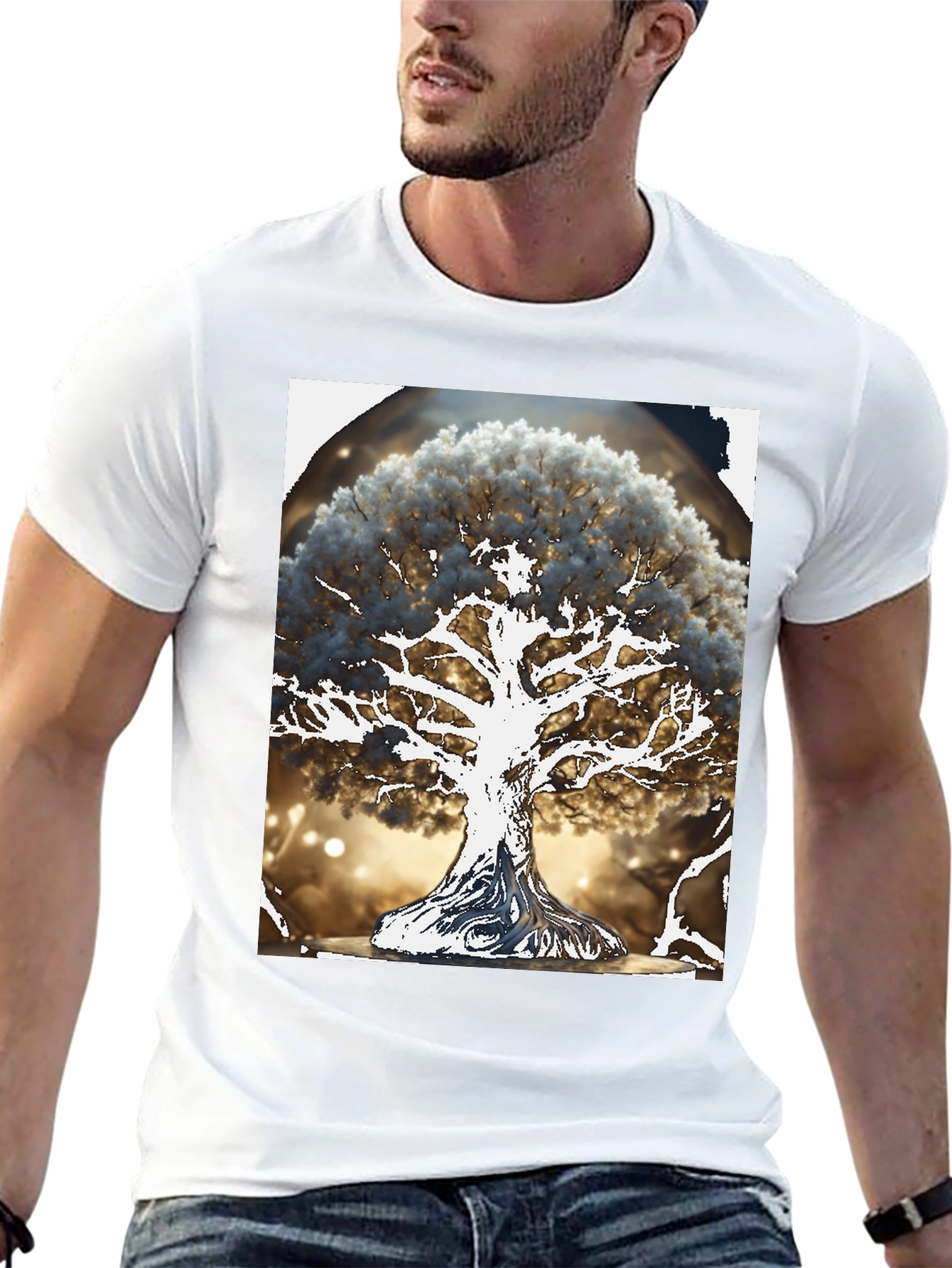 Tree of Life Graphic Tee - Unique Nature Design