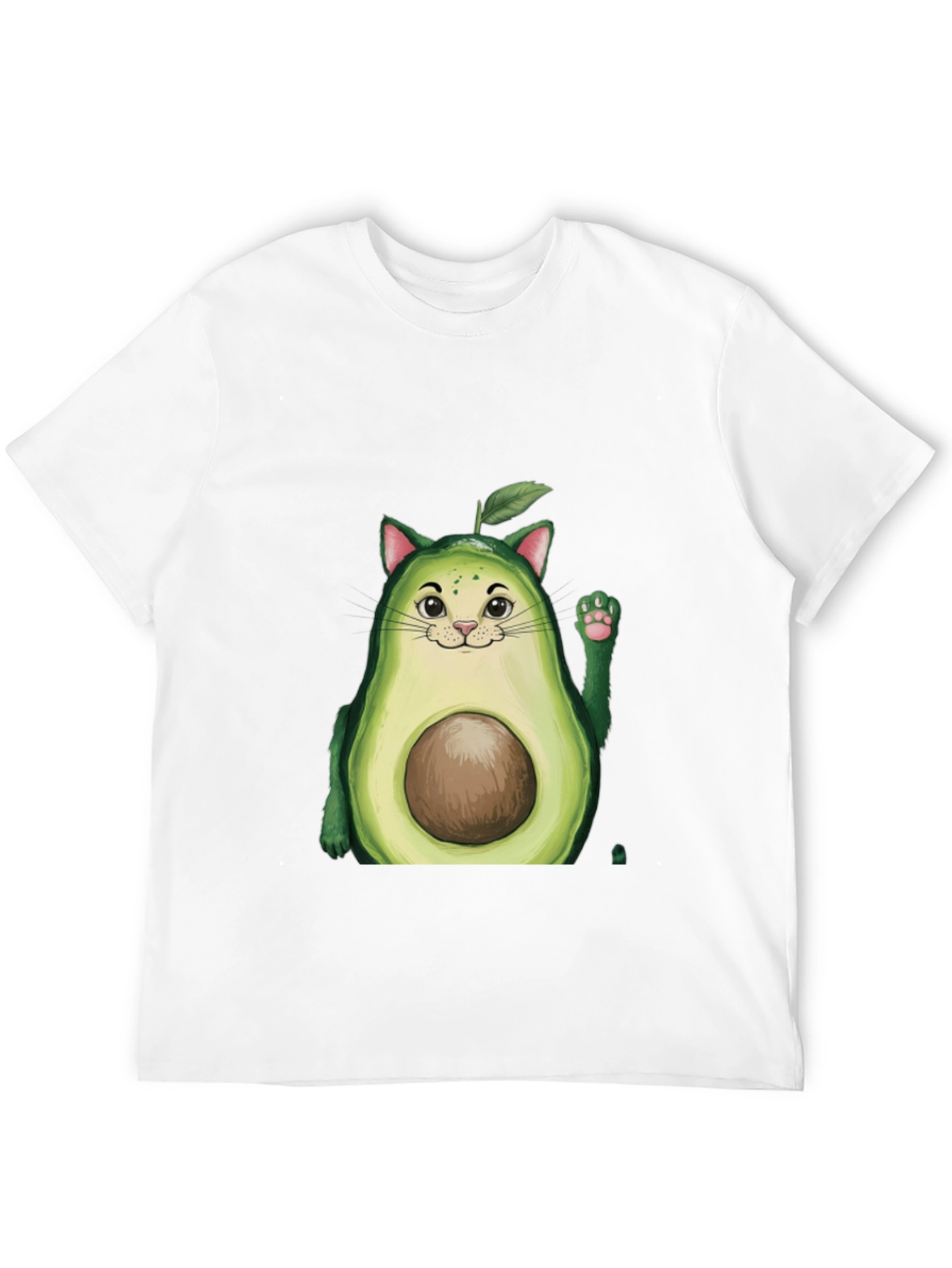 Avocado Cat T-Shirt - Cute & Unique Design