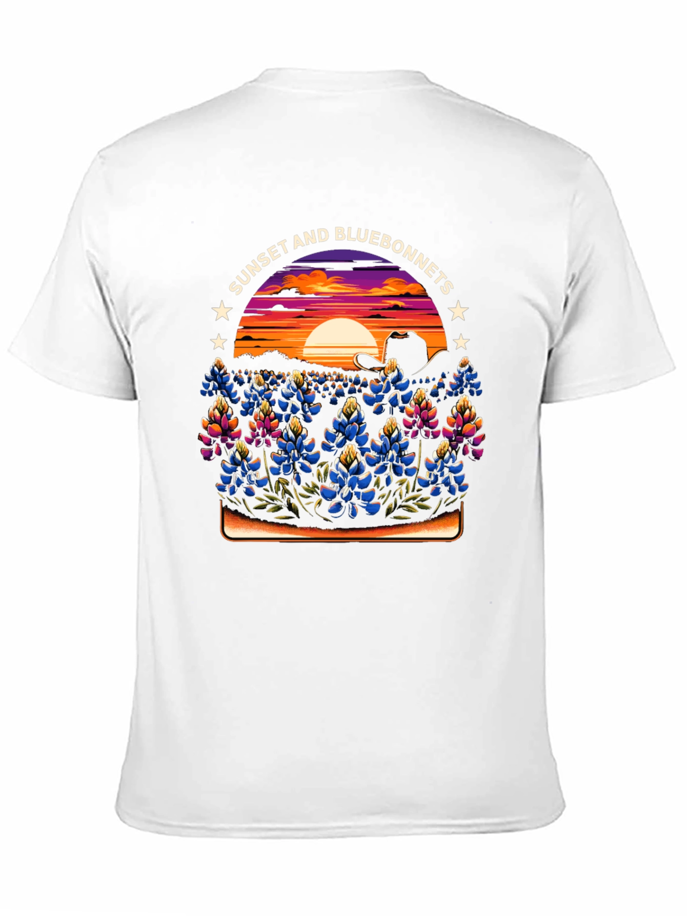 Sunset Bluebonnet Tee