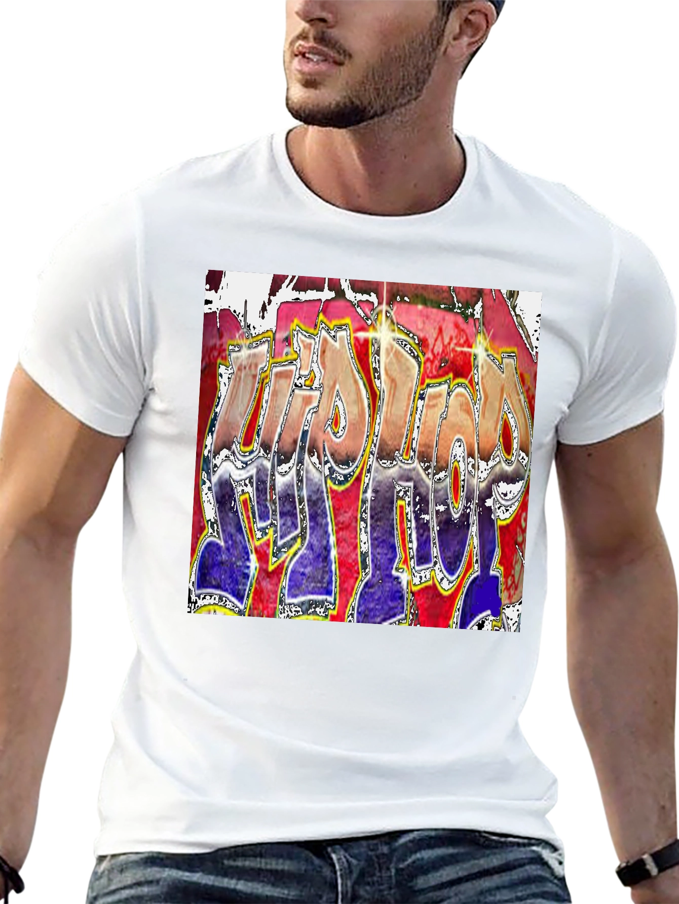 Hip Hop Graffiti Graphic Tee