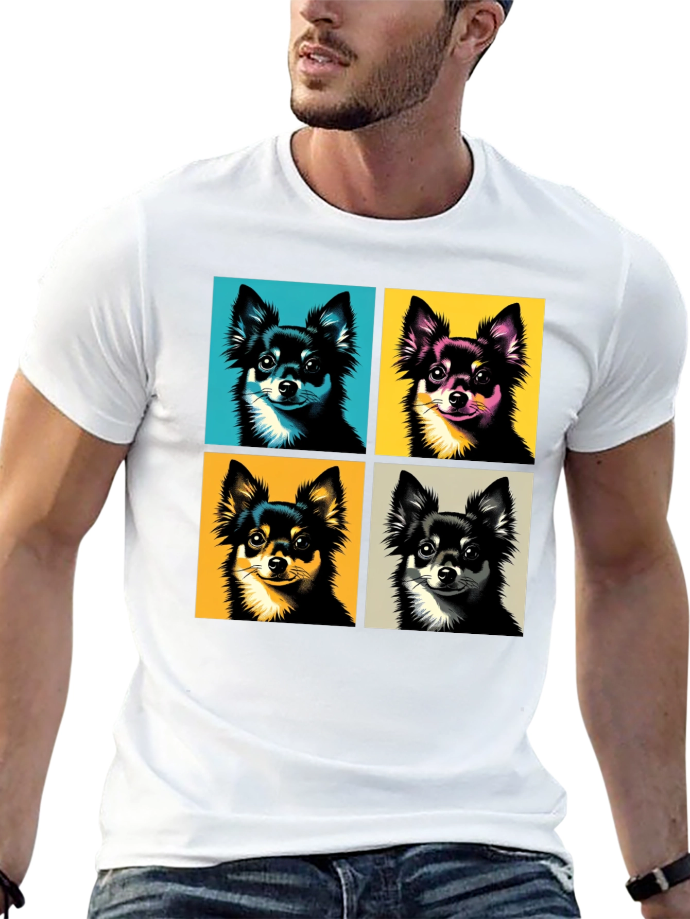 Pop Art Chihuahua Graphic Tee