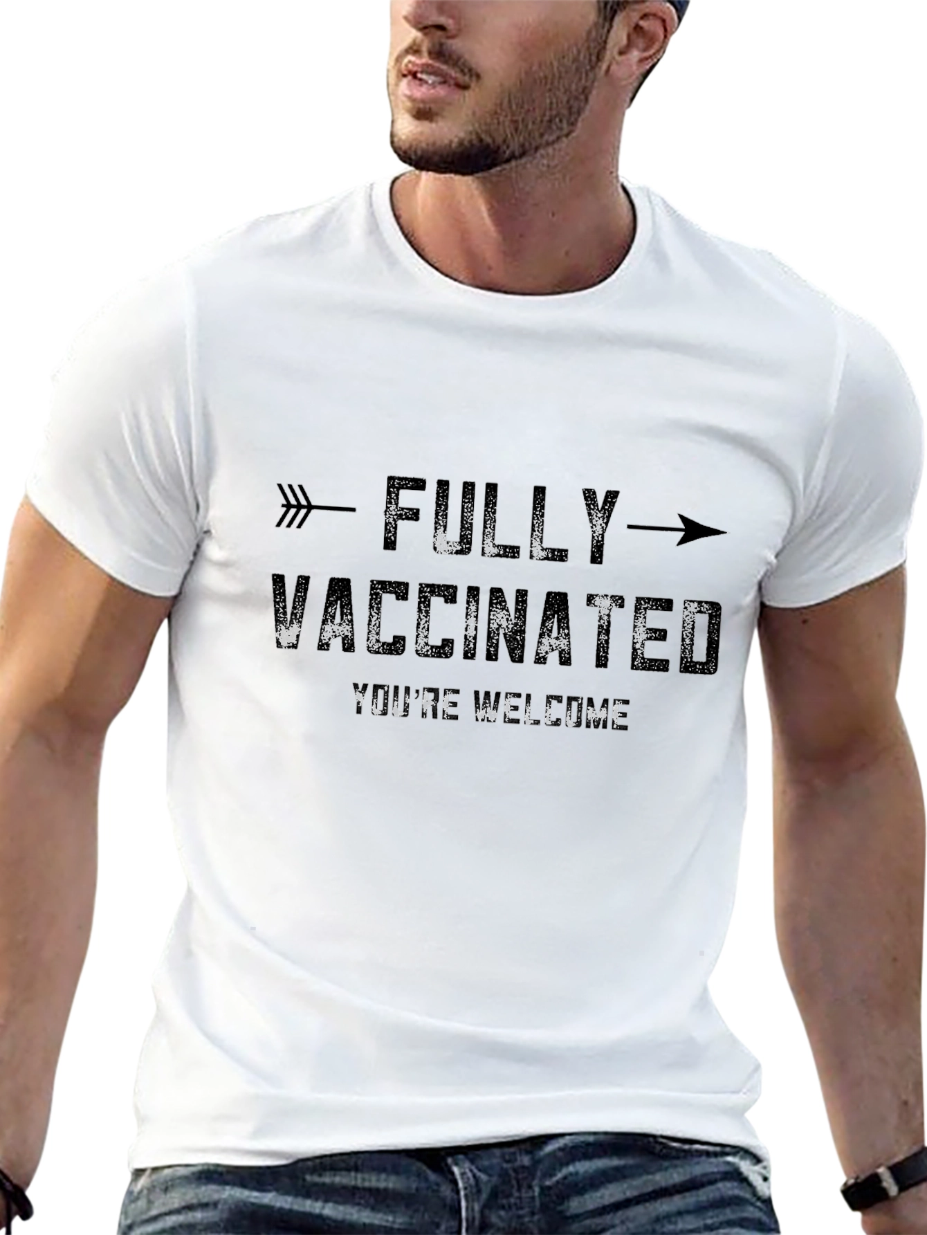 Fully Vaccinated T-Shirt - Youre Welcome Graphic Tee