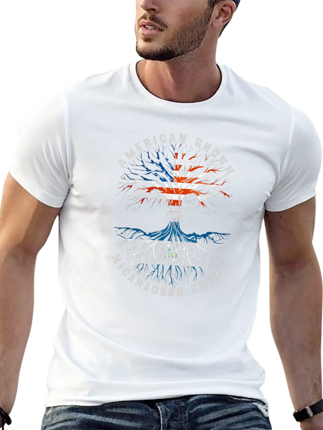 American Grown Nicaraguan Roots Tee