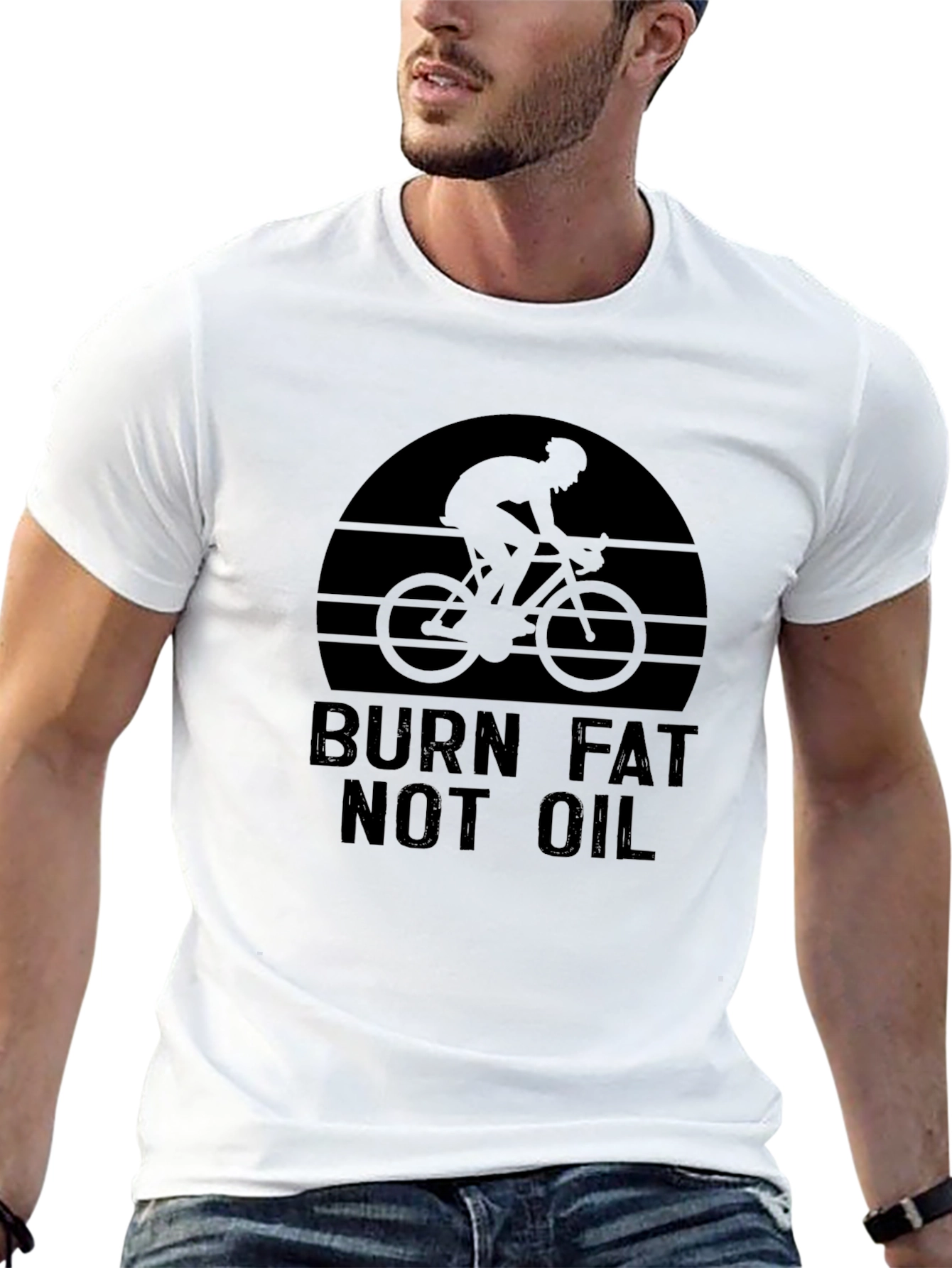 Burn Fat Not Oil Graphic Tee