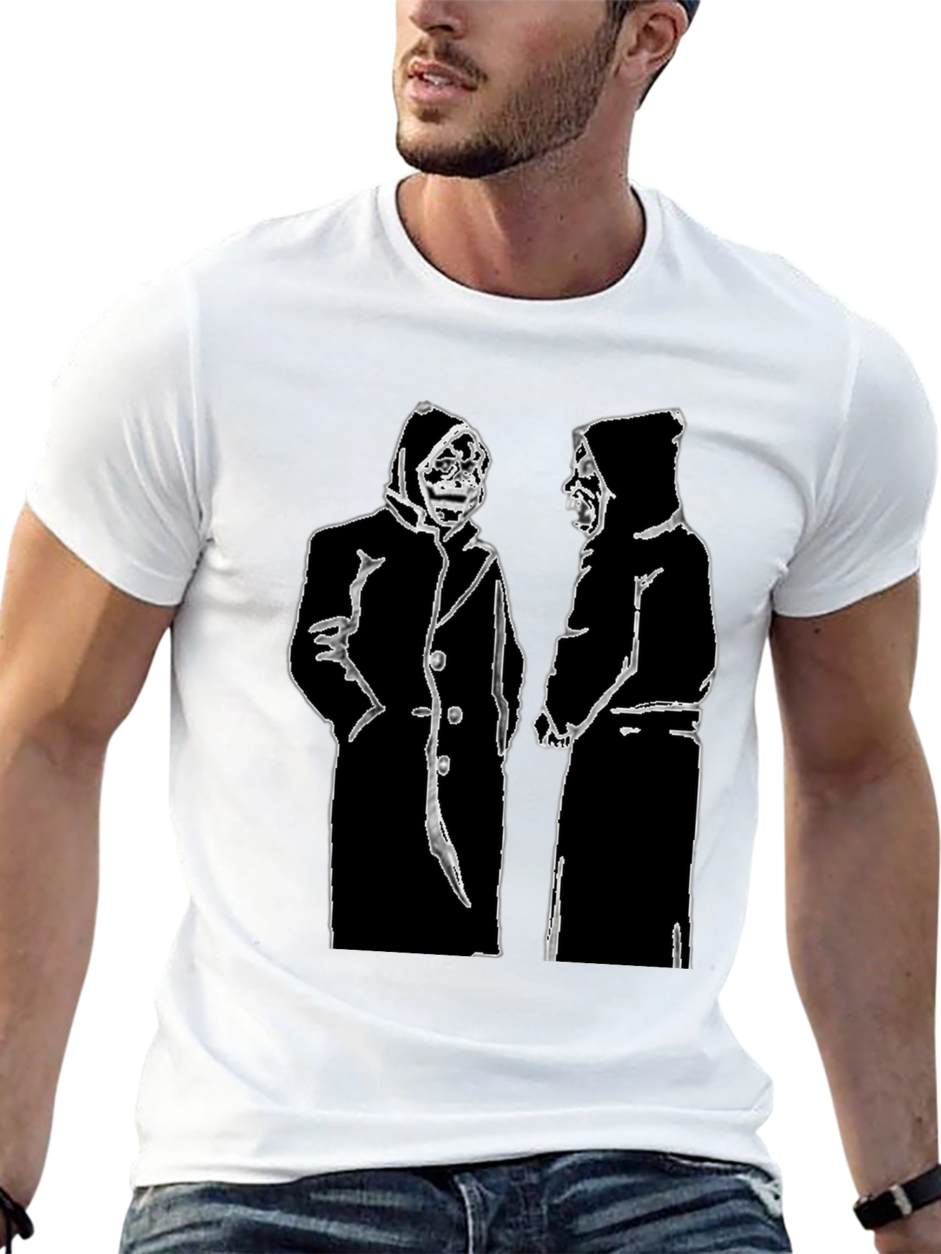 Grim Reaper Graphic Black T-Shirt