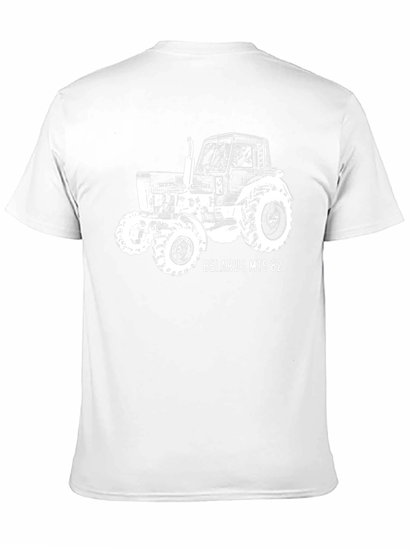 Belarus MTS 82 Tractor Graphic T-Shirt