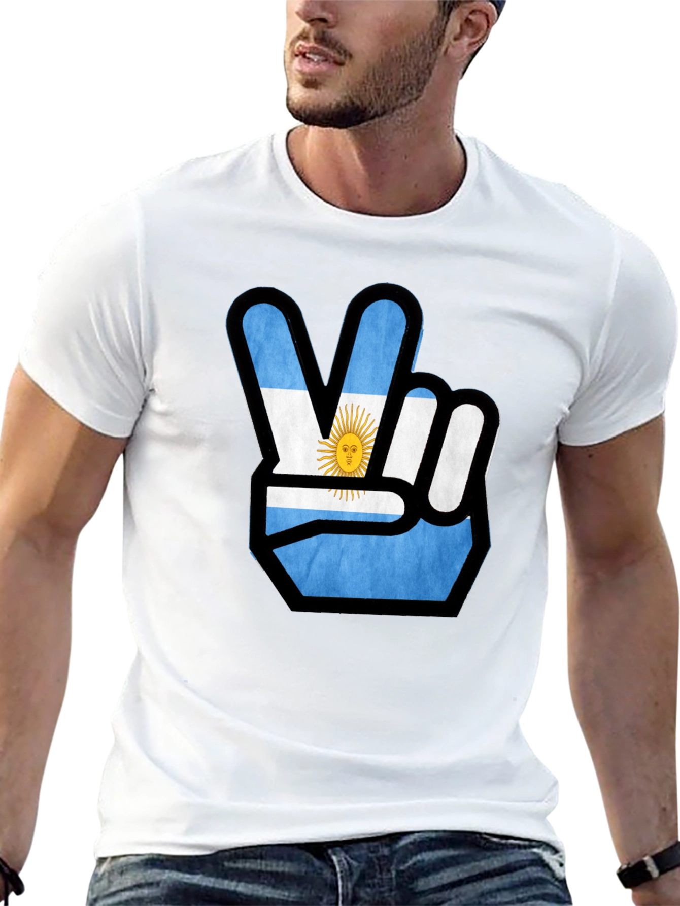 Argentina Peace Sign T-Shirt