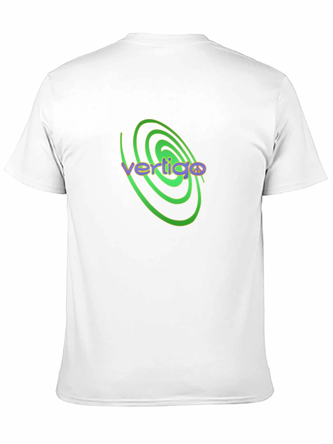 Vertigo Graphic Tee - Spiral Design