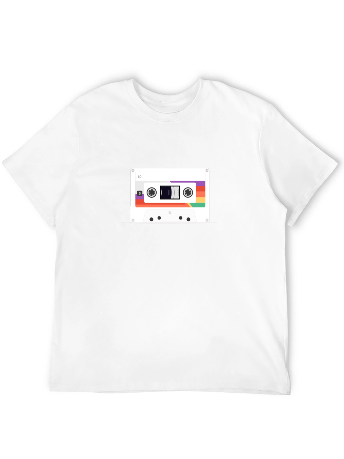 Retro Cassette Tape Graphic T-Shirt