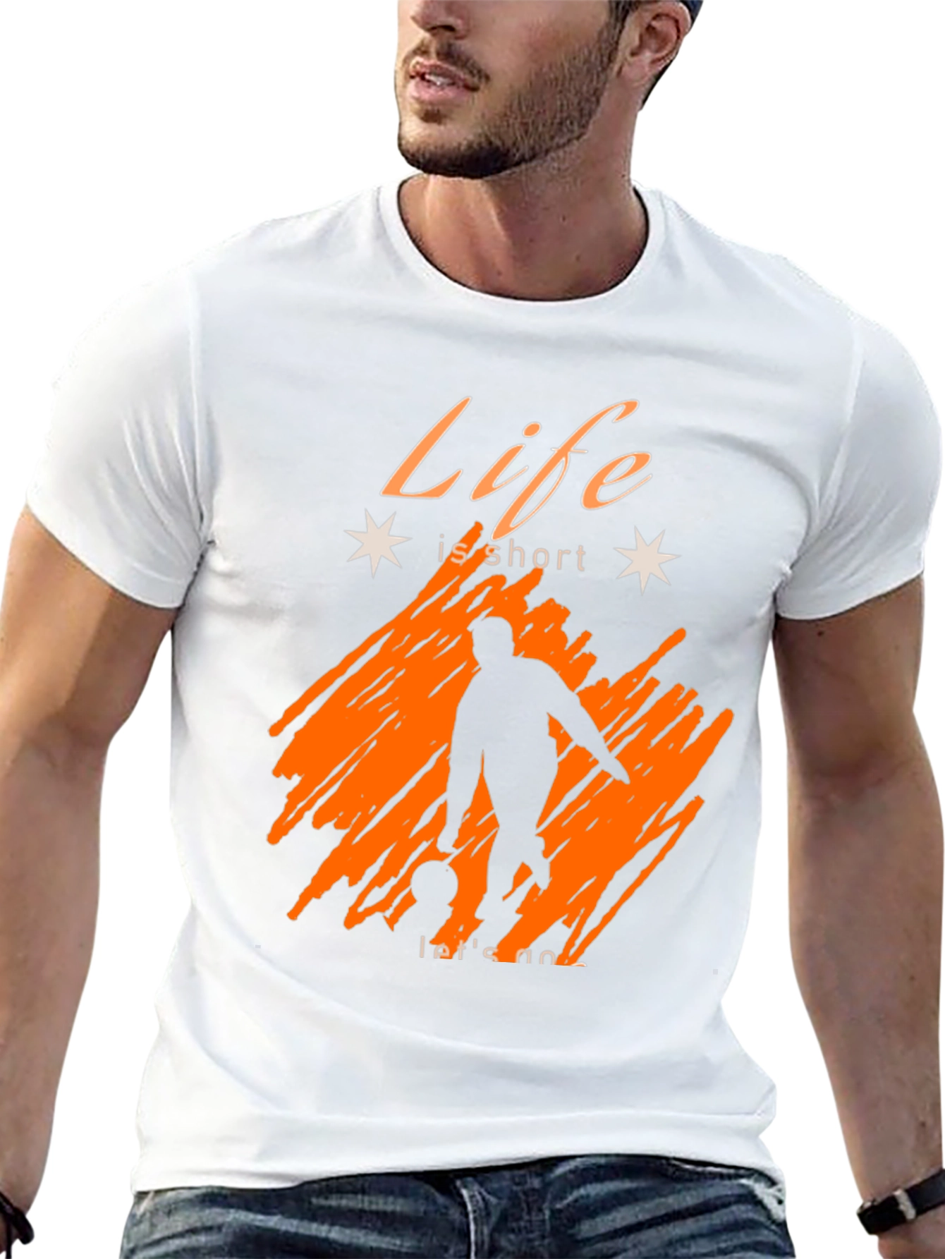 Life is Short Graphic T-Shirt