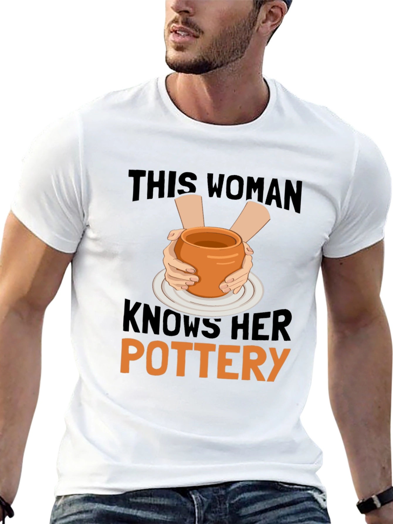 Pottery Master Black T-Shirt - Artisan Gift