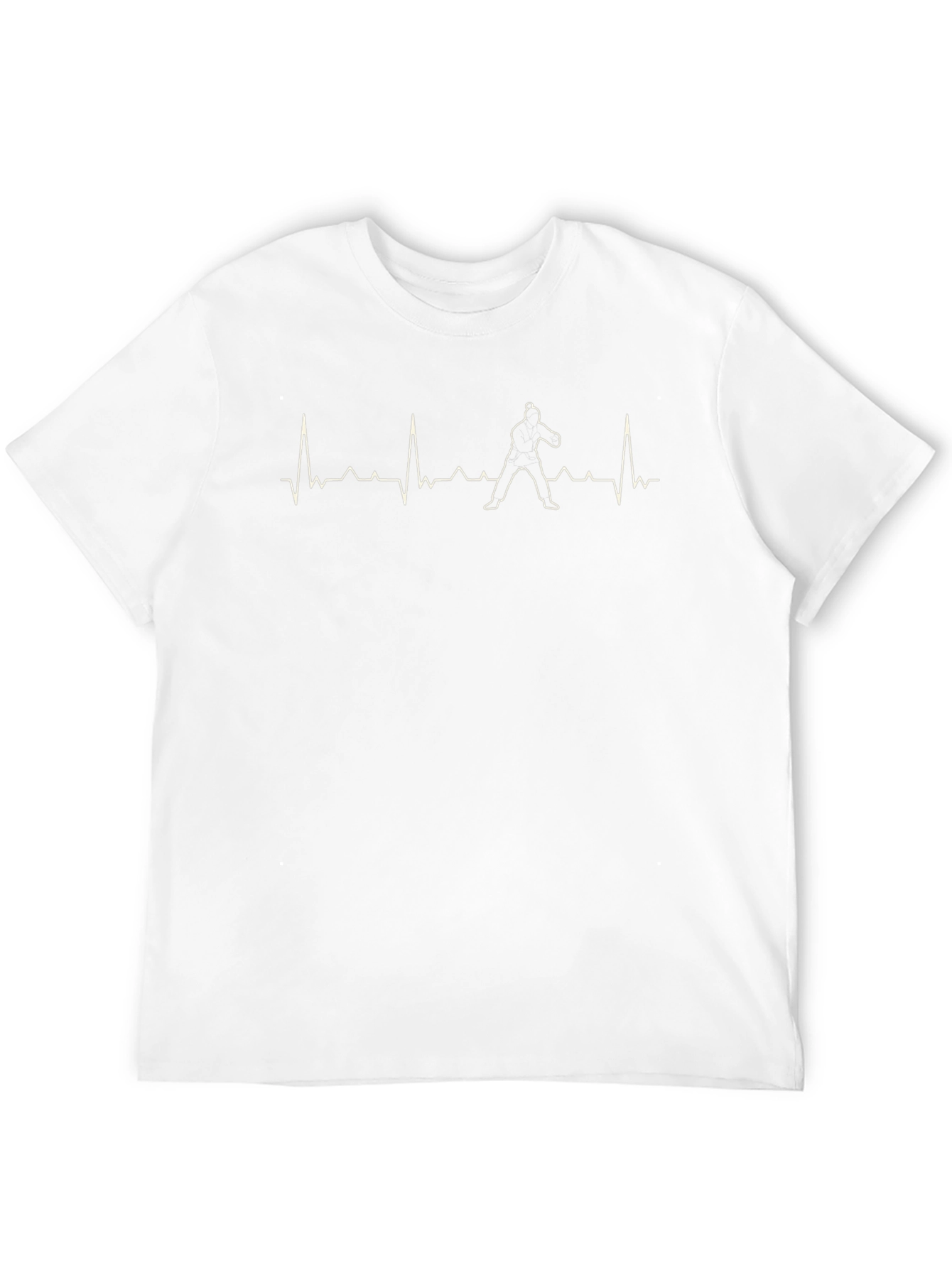 Heartbeat Kung Fu Black T-Shirt