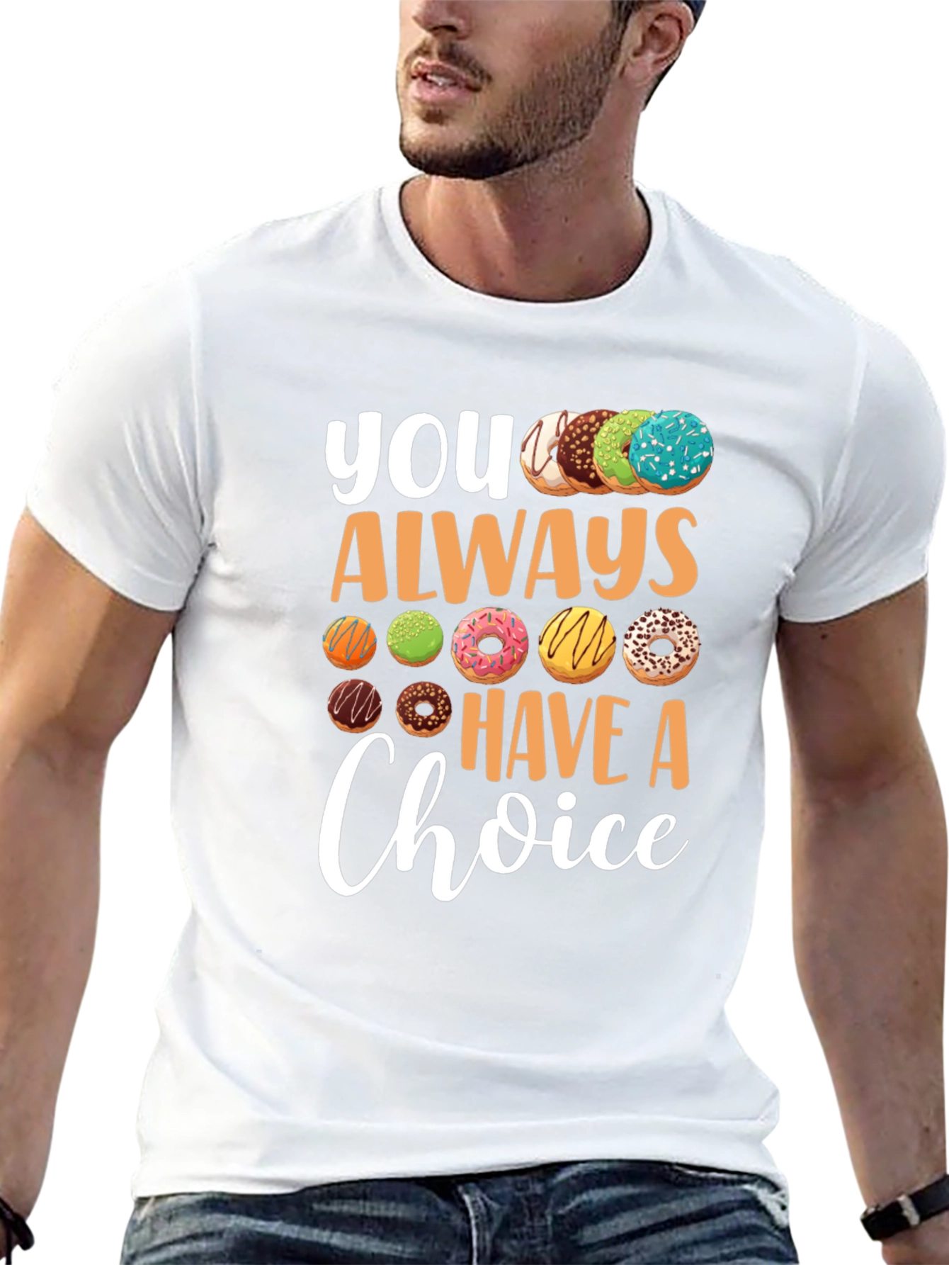 Donut Choice T-Shirt - Funny Foodie Tee