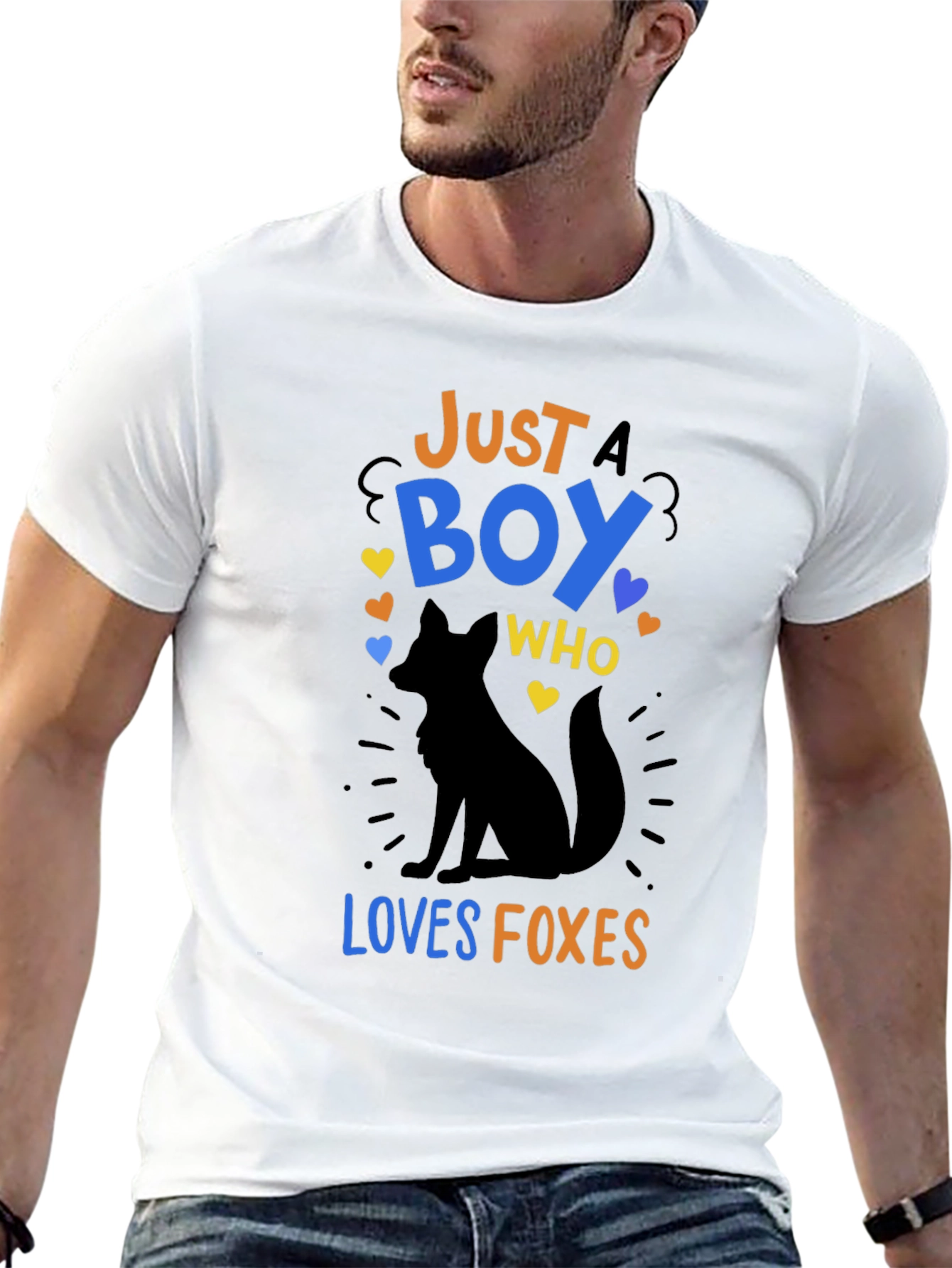 Just A Boy Who Loves Foxes T-Shirt