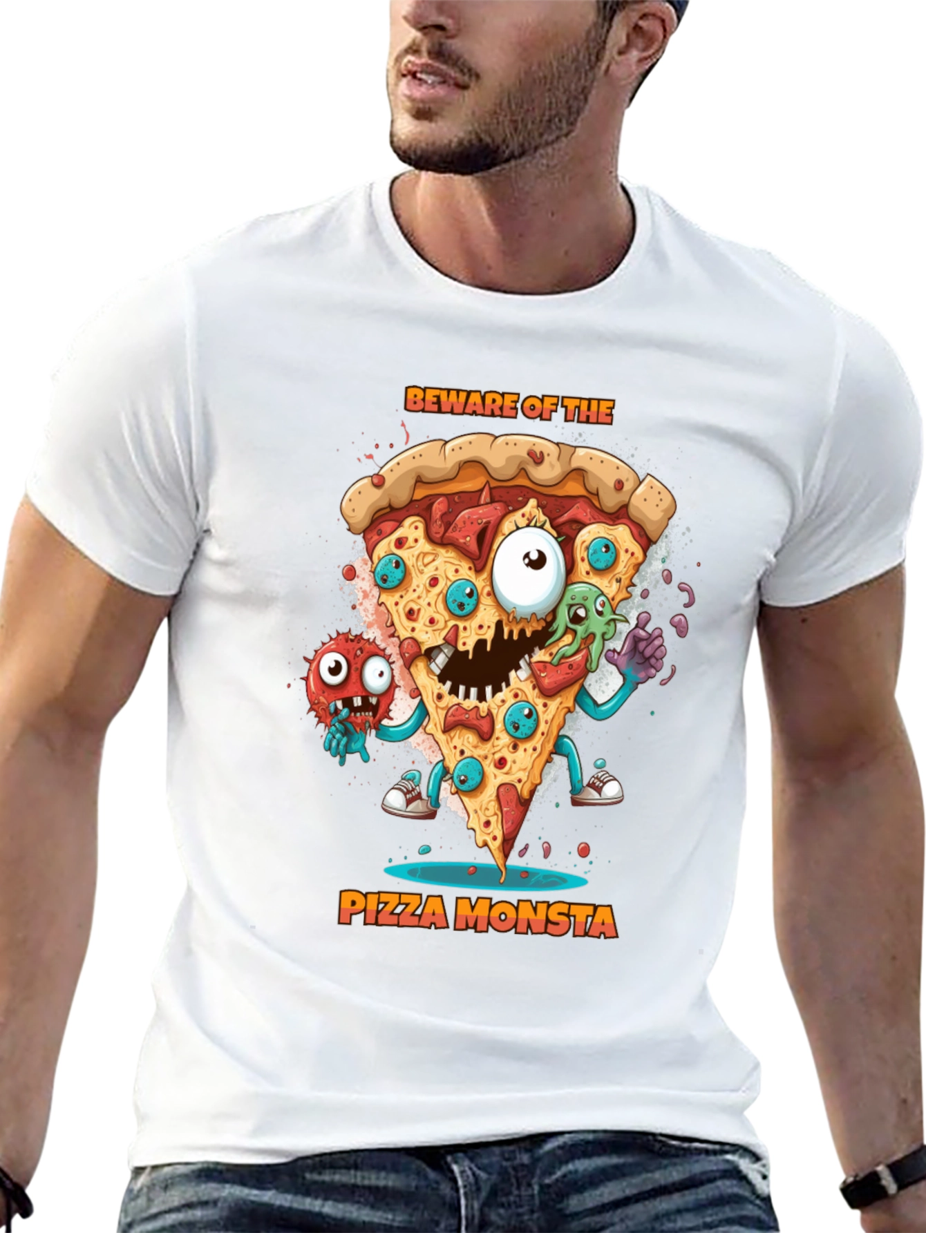 Pizza Monsta Graphic Tee