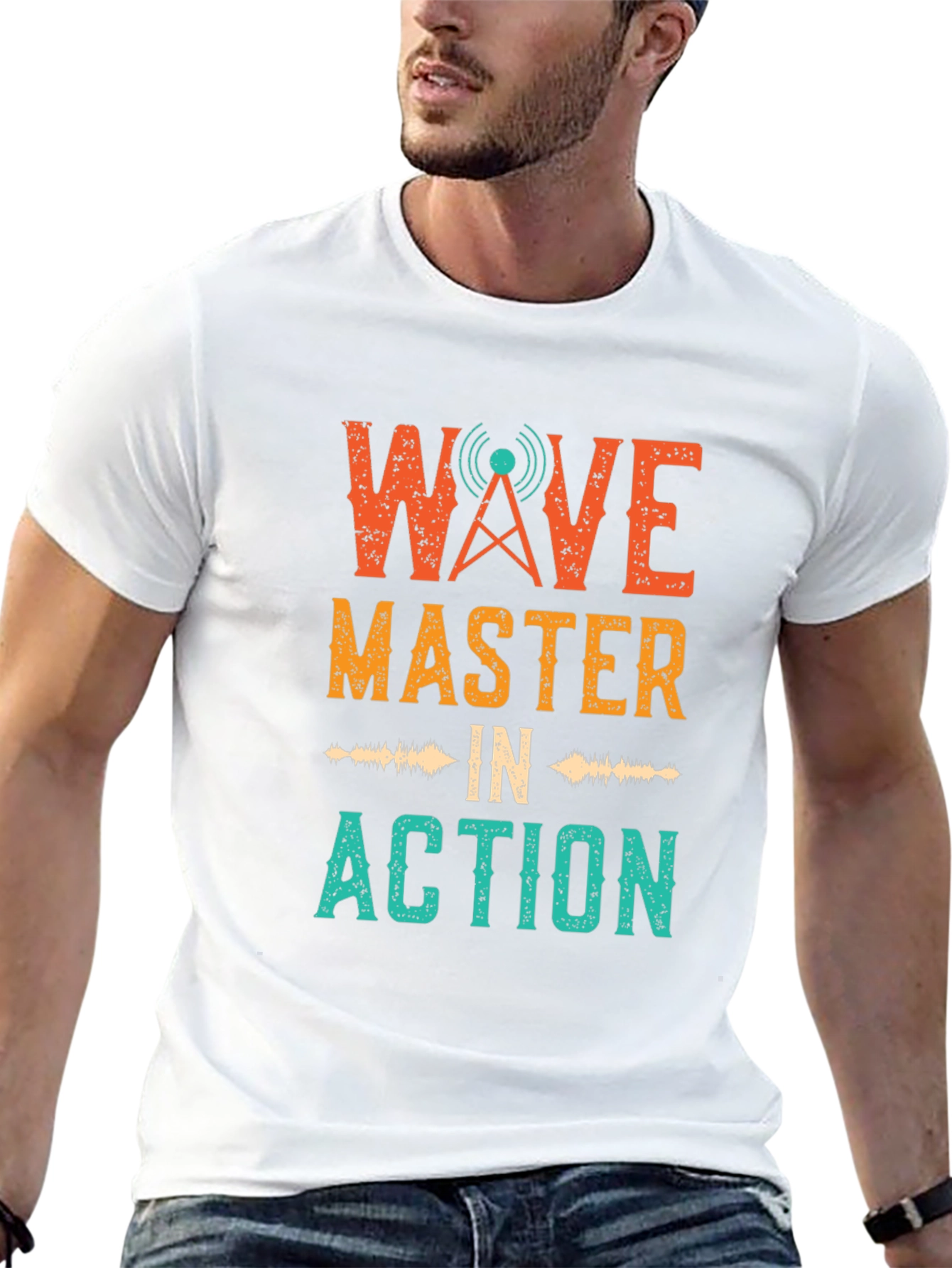 Wave Master In Action T-Shirt