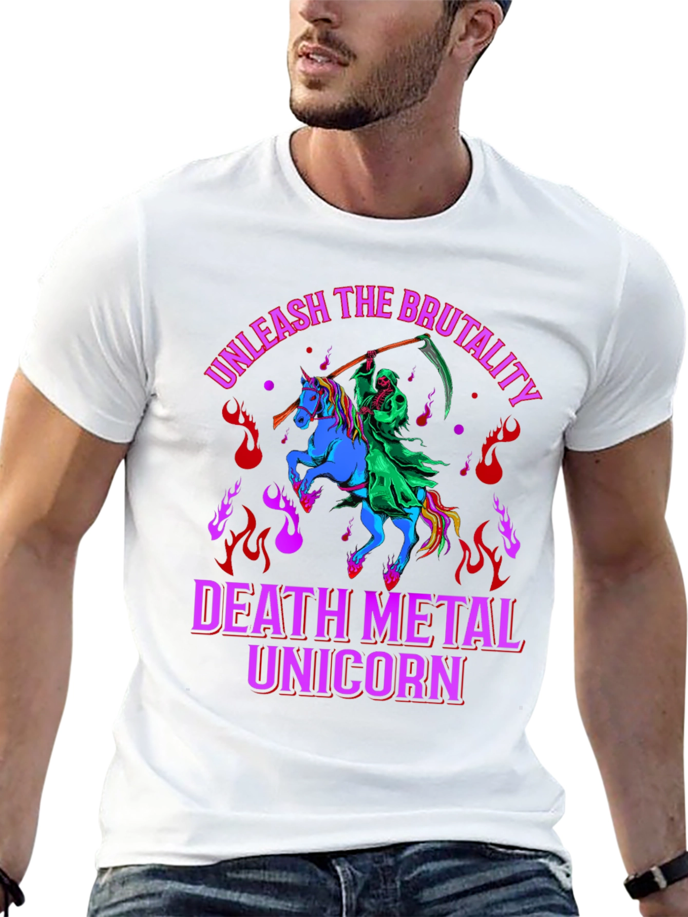 Death Metal Unicorn T-Shirt