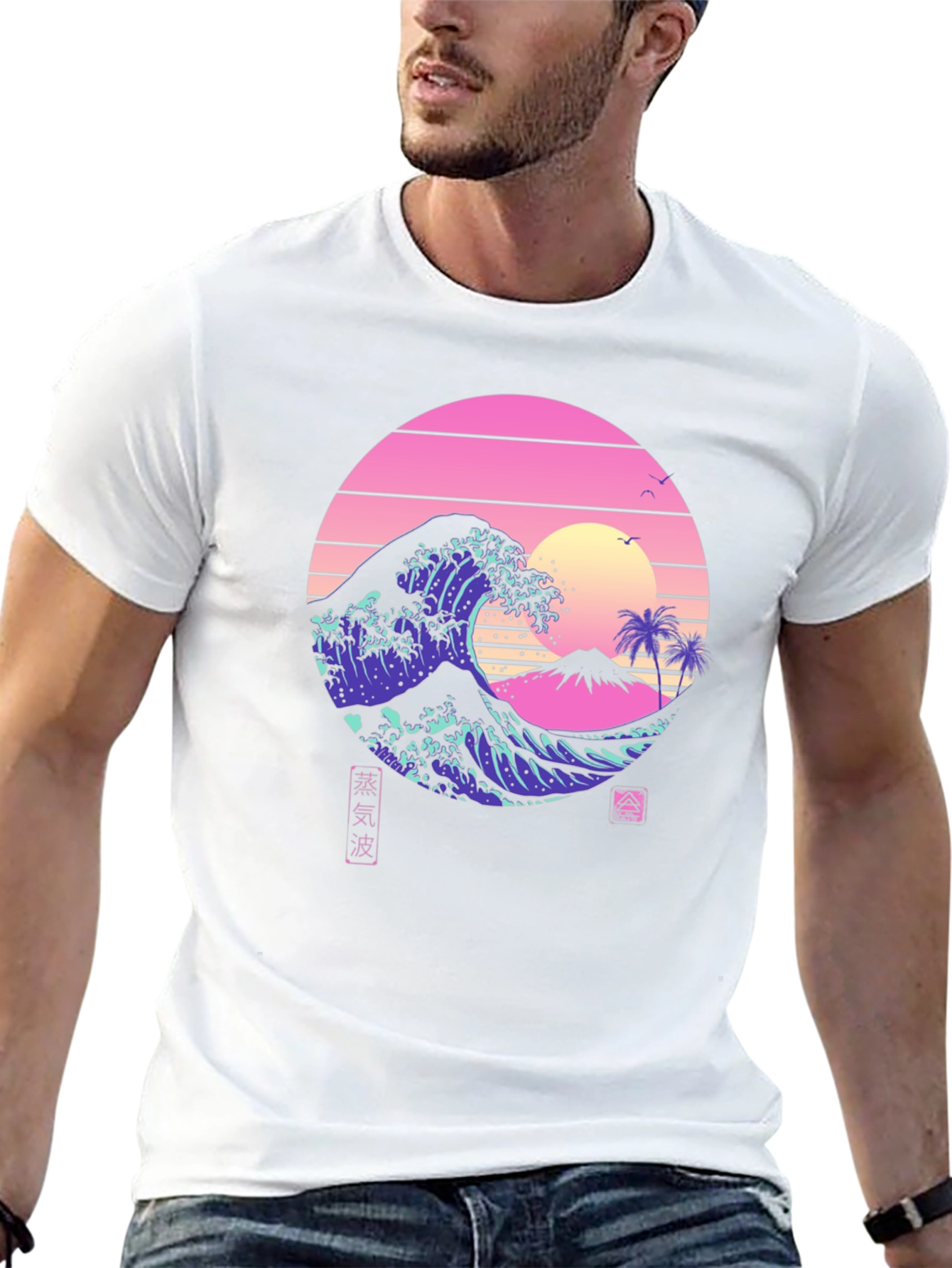 Great Wave Aesthetic T-Shirt