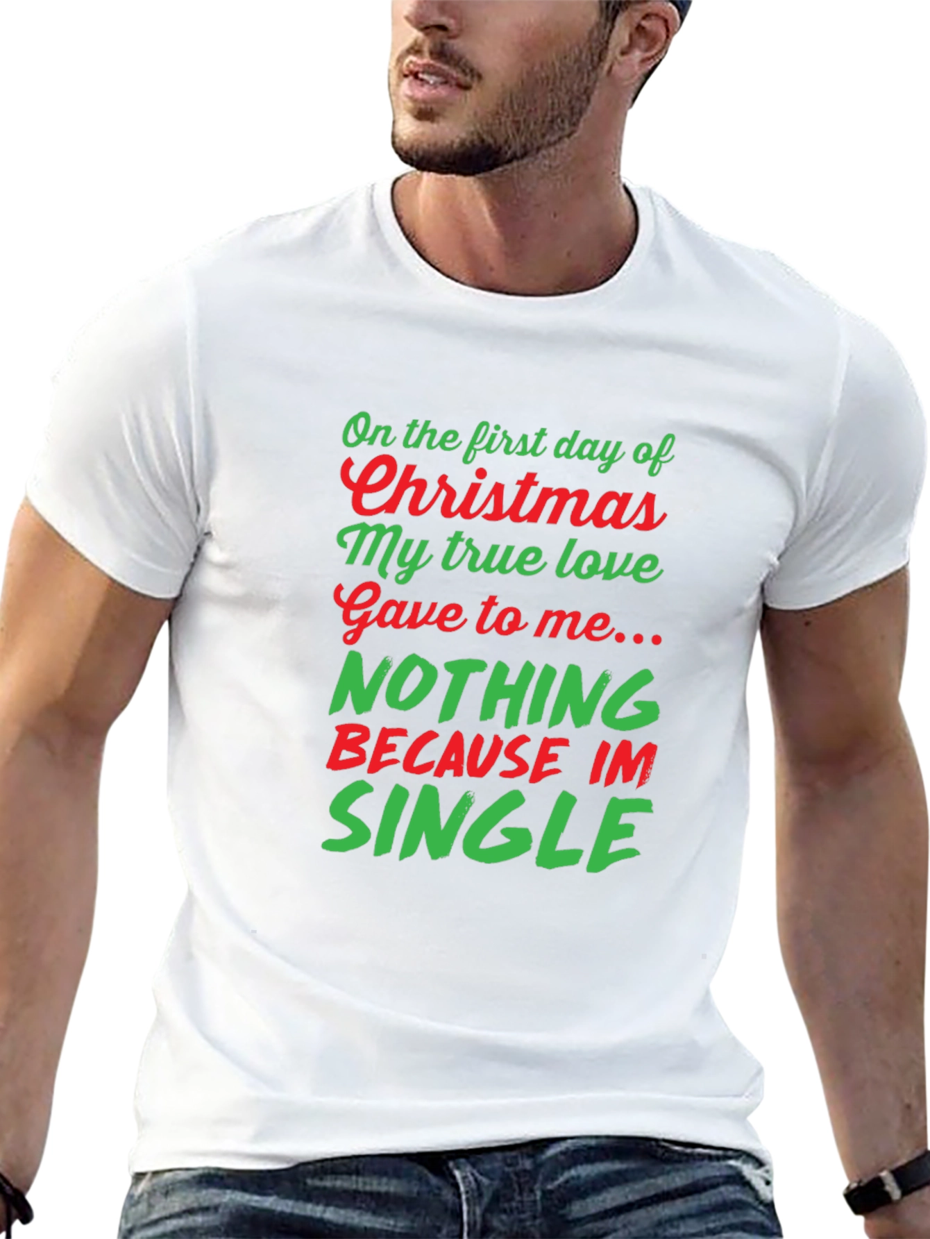 Funny Christmas Single T-Shirt