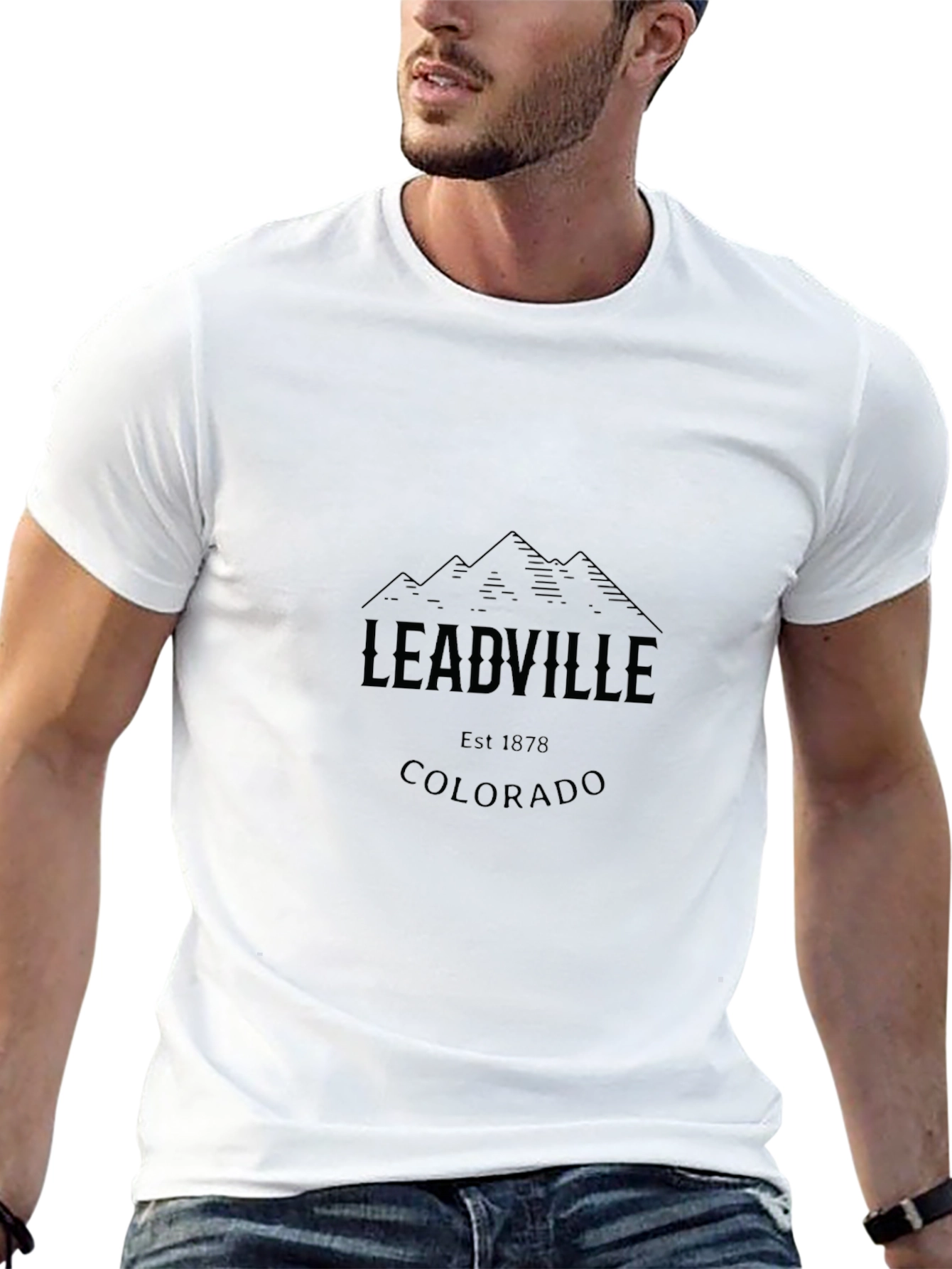 Leadville Colorado Black T-Shirt