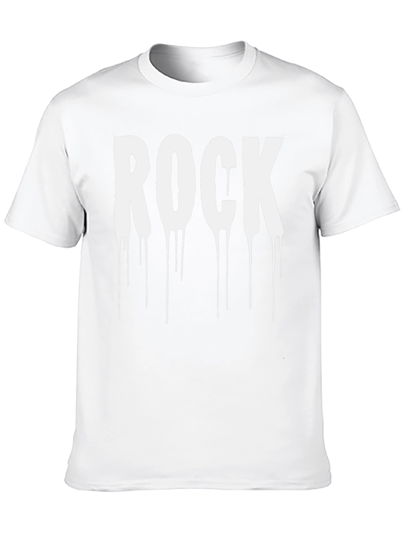 Rock Music T-Shirt - Dripping Letters