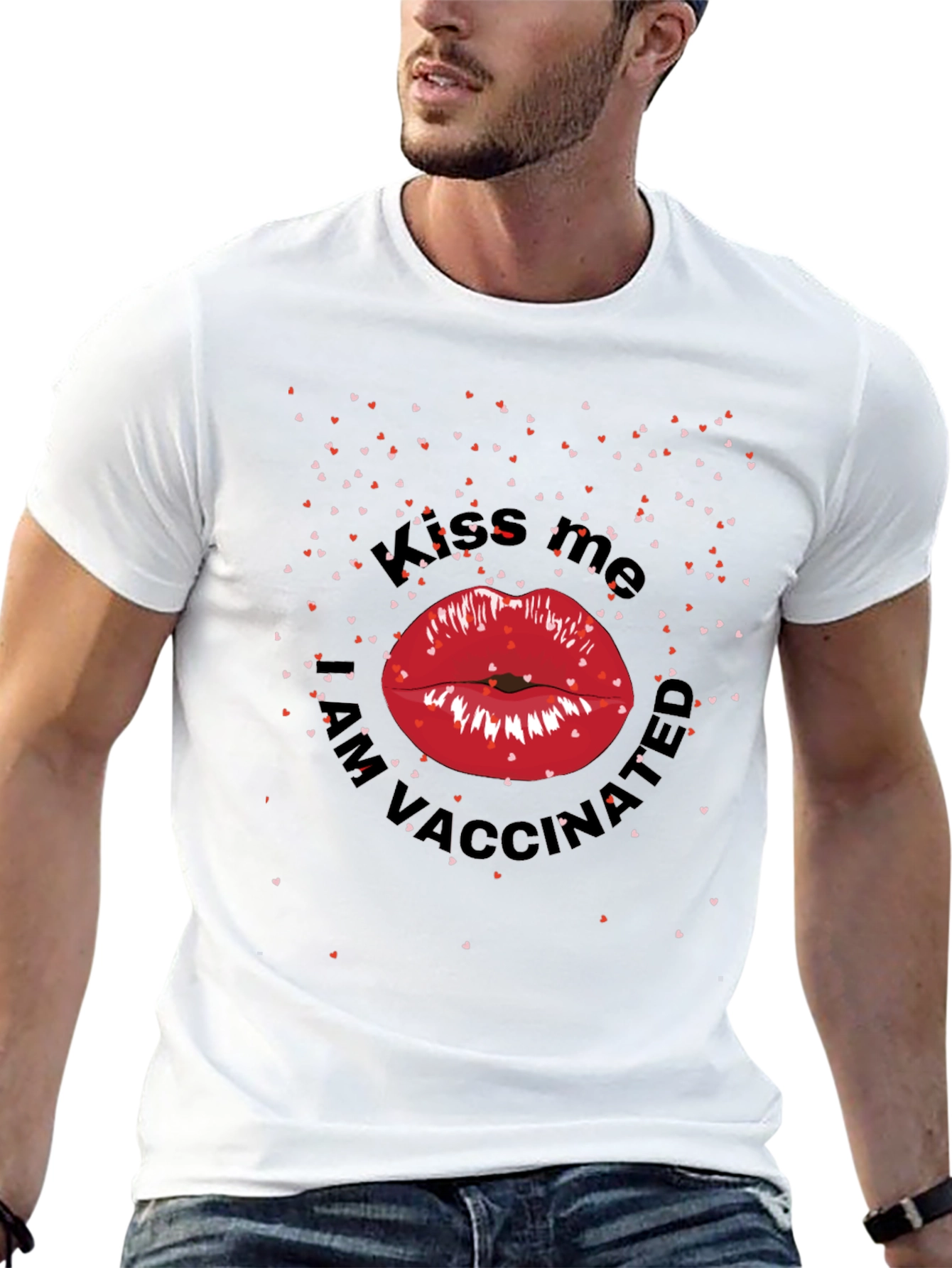 Kiss Me Im Vaccinated T-Shirt