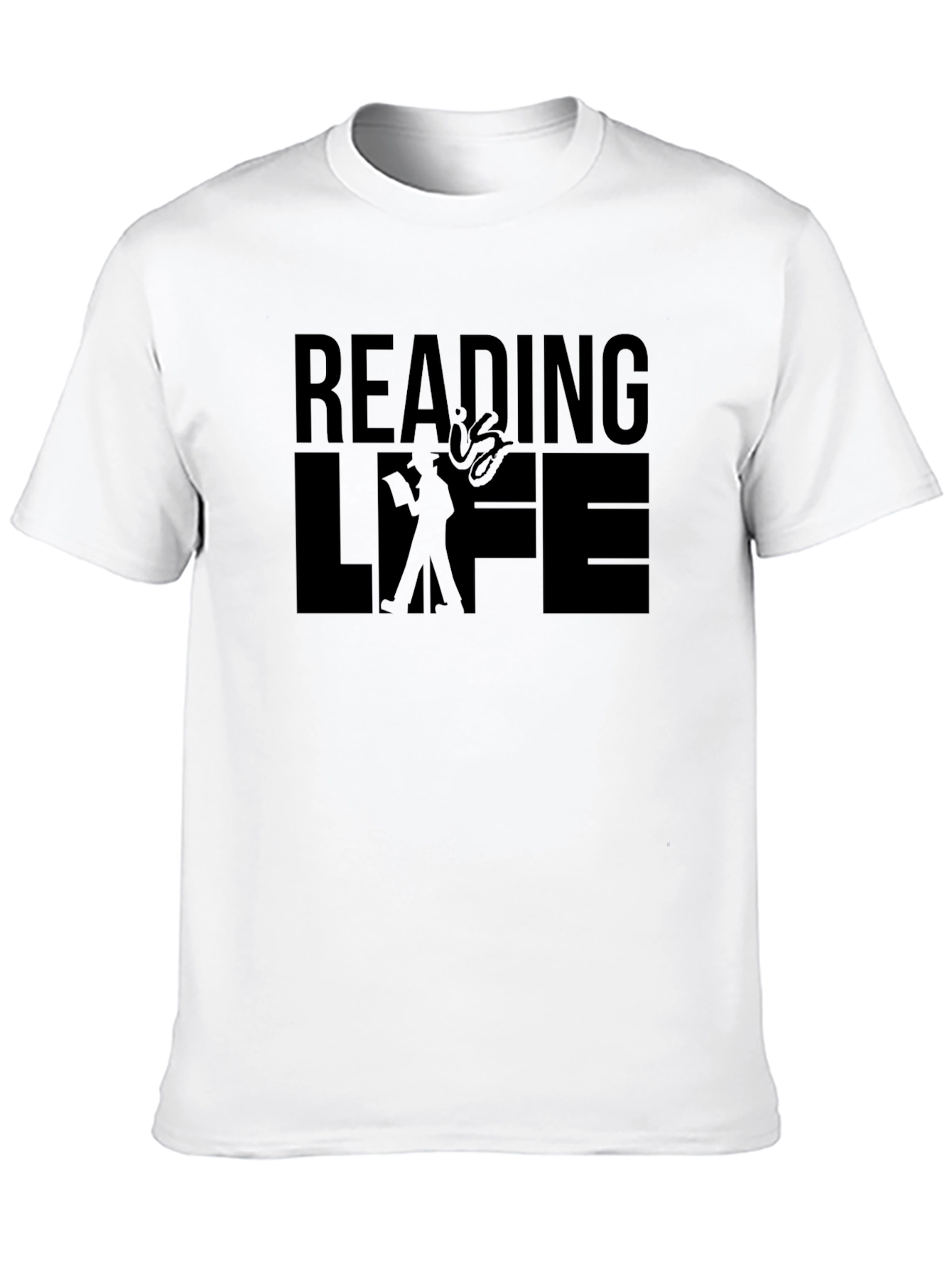 Reading Life Graphic T-Shirt