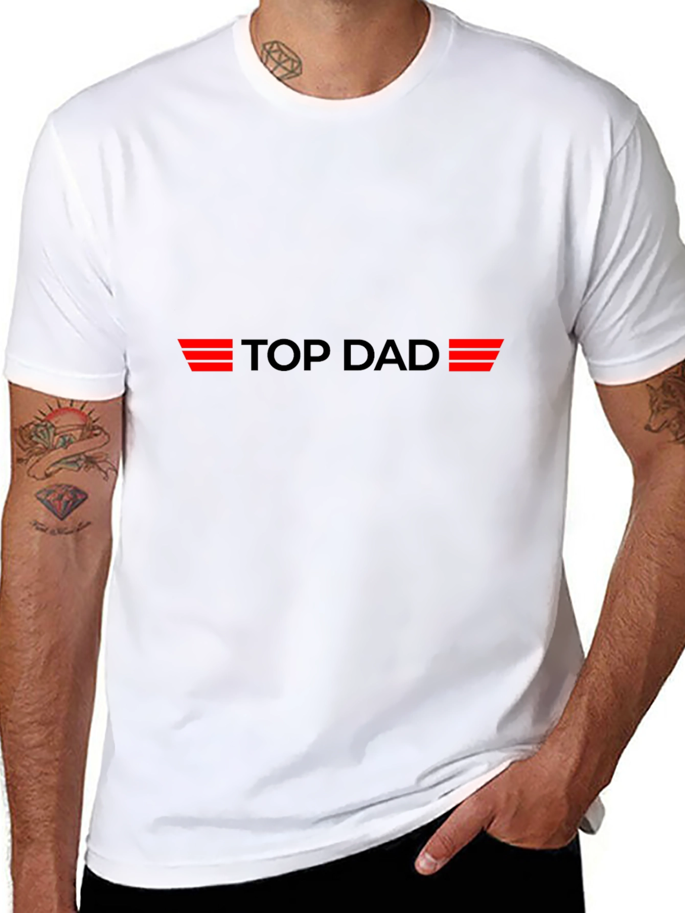 Top Dad T-Shirt - Fathers Day Gift