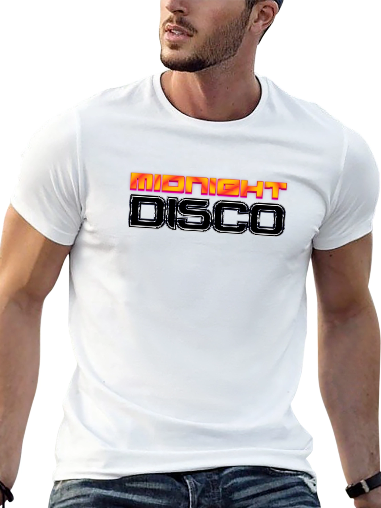 Midnight Disco Graphic Tee - Retro Style