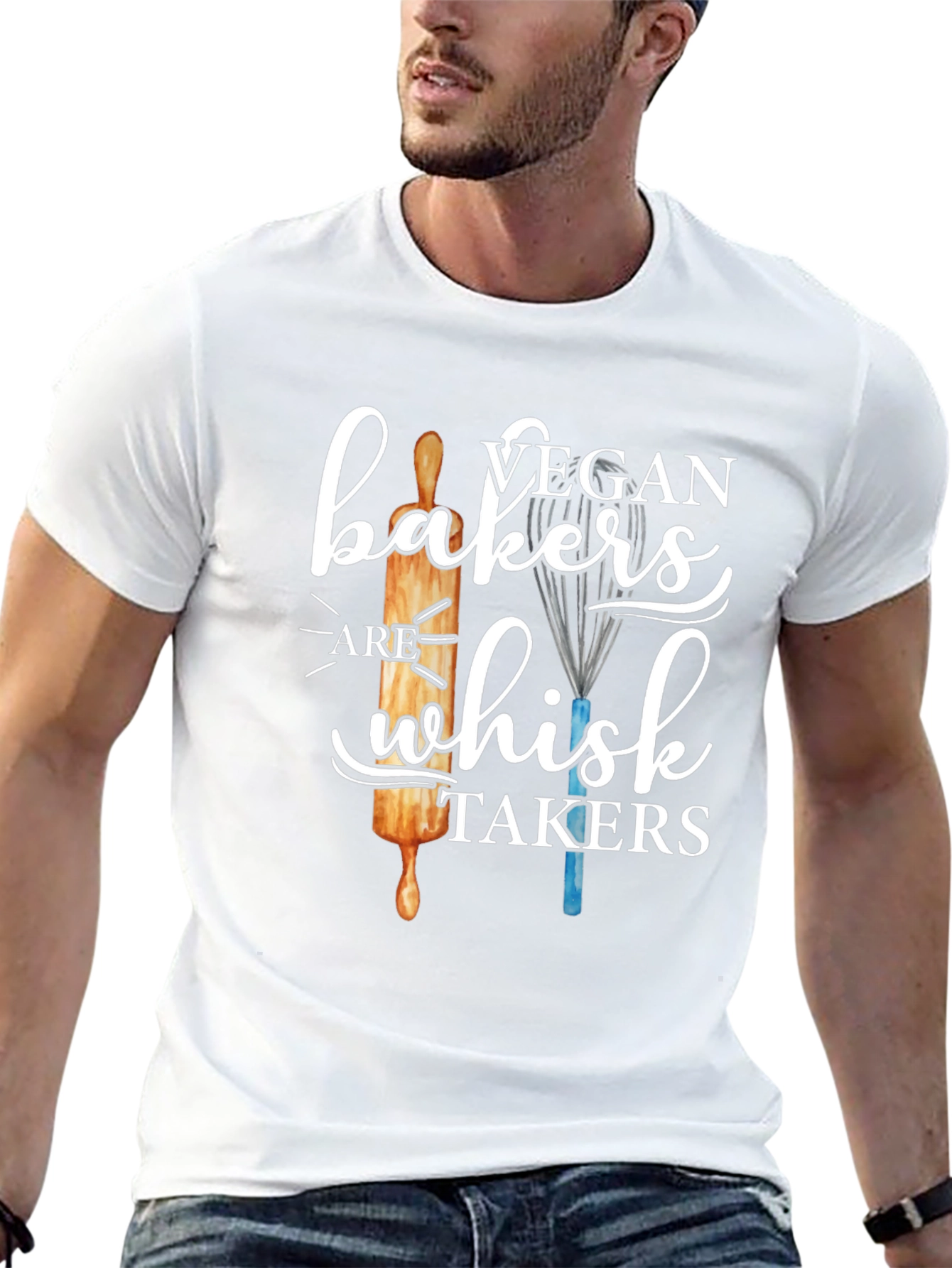 Vegan Bakers Whisk Takers T-Shirt