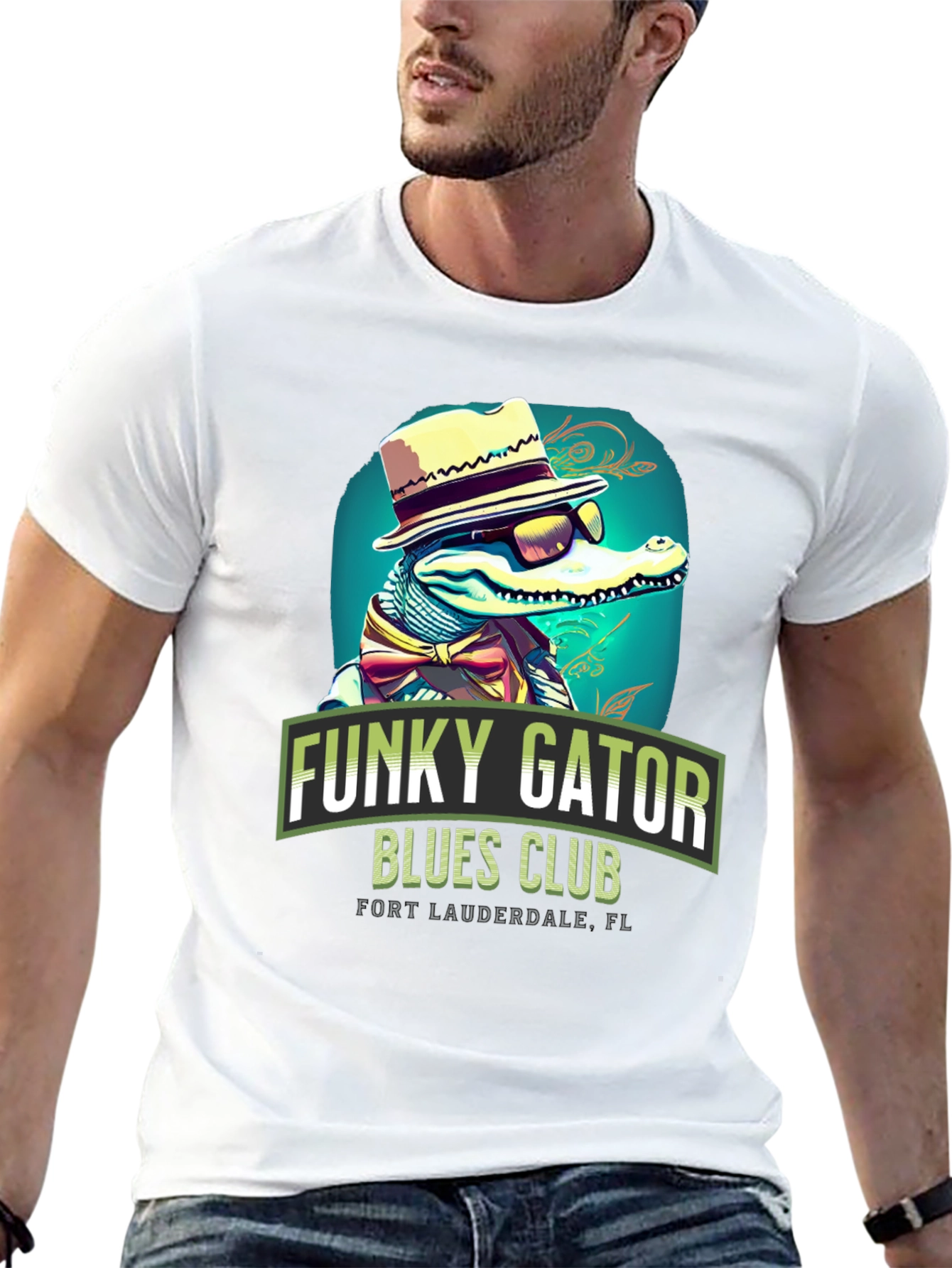 Funky Gator Blues Club T-Shirt
