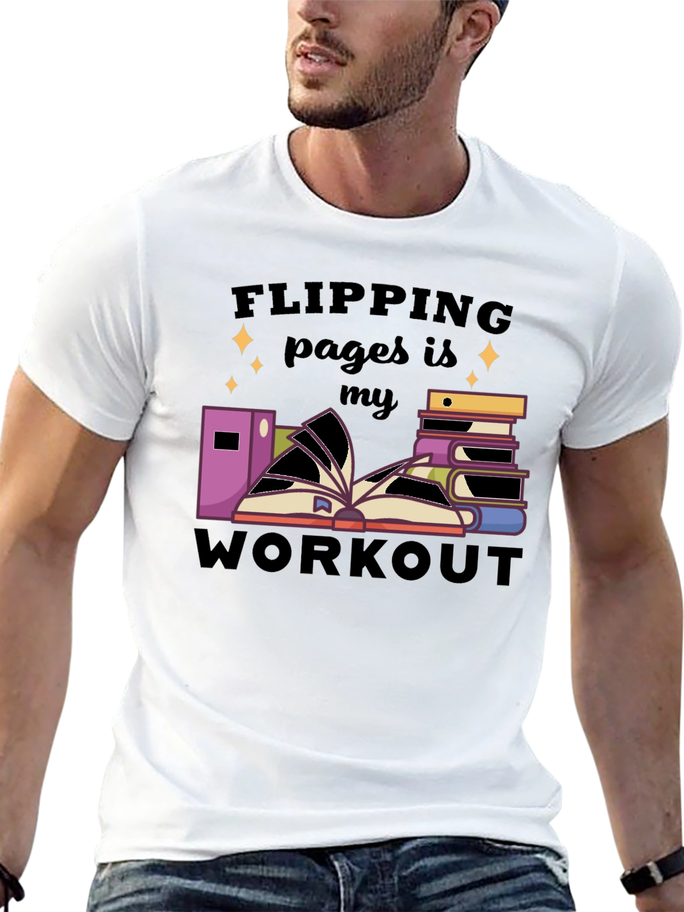 Flipping Pages is My Workout T-Shirt